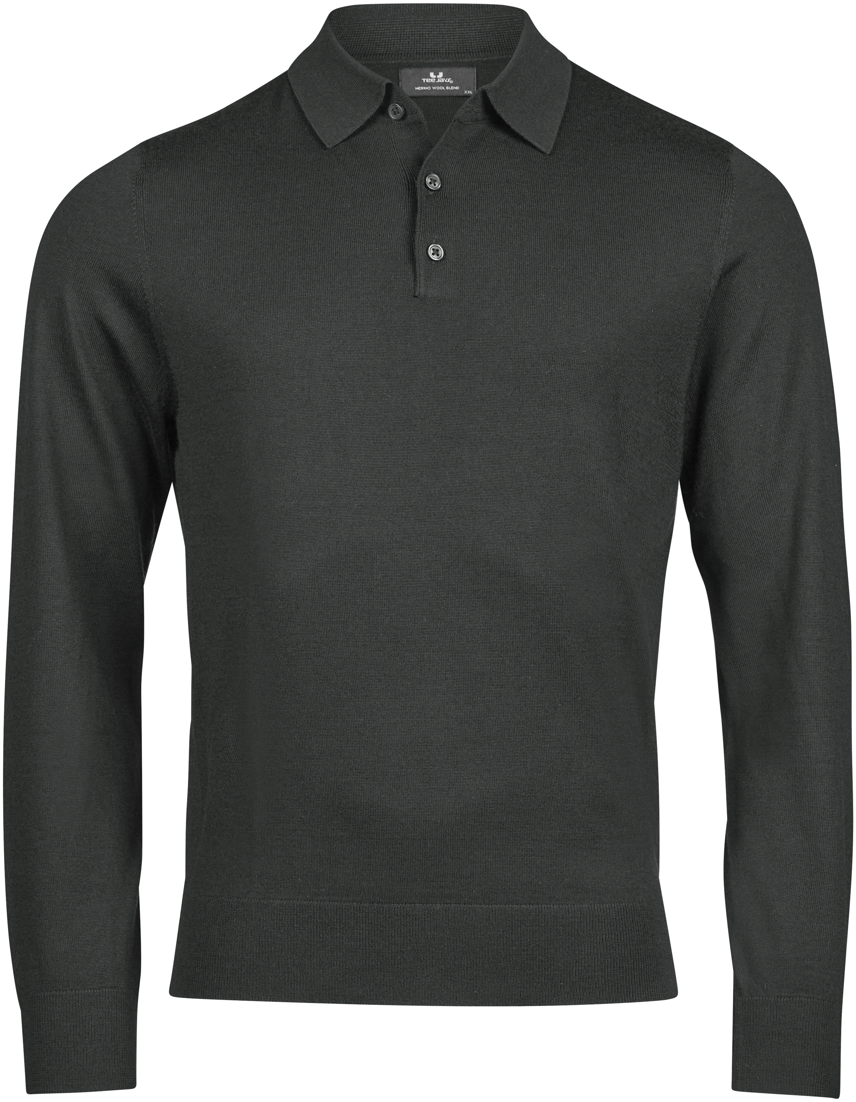 Polo Knit, piké för herrar från Tee Jays i Tallgrön