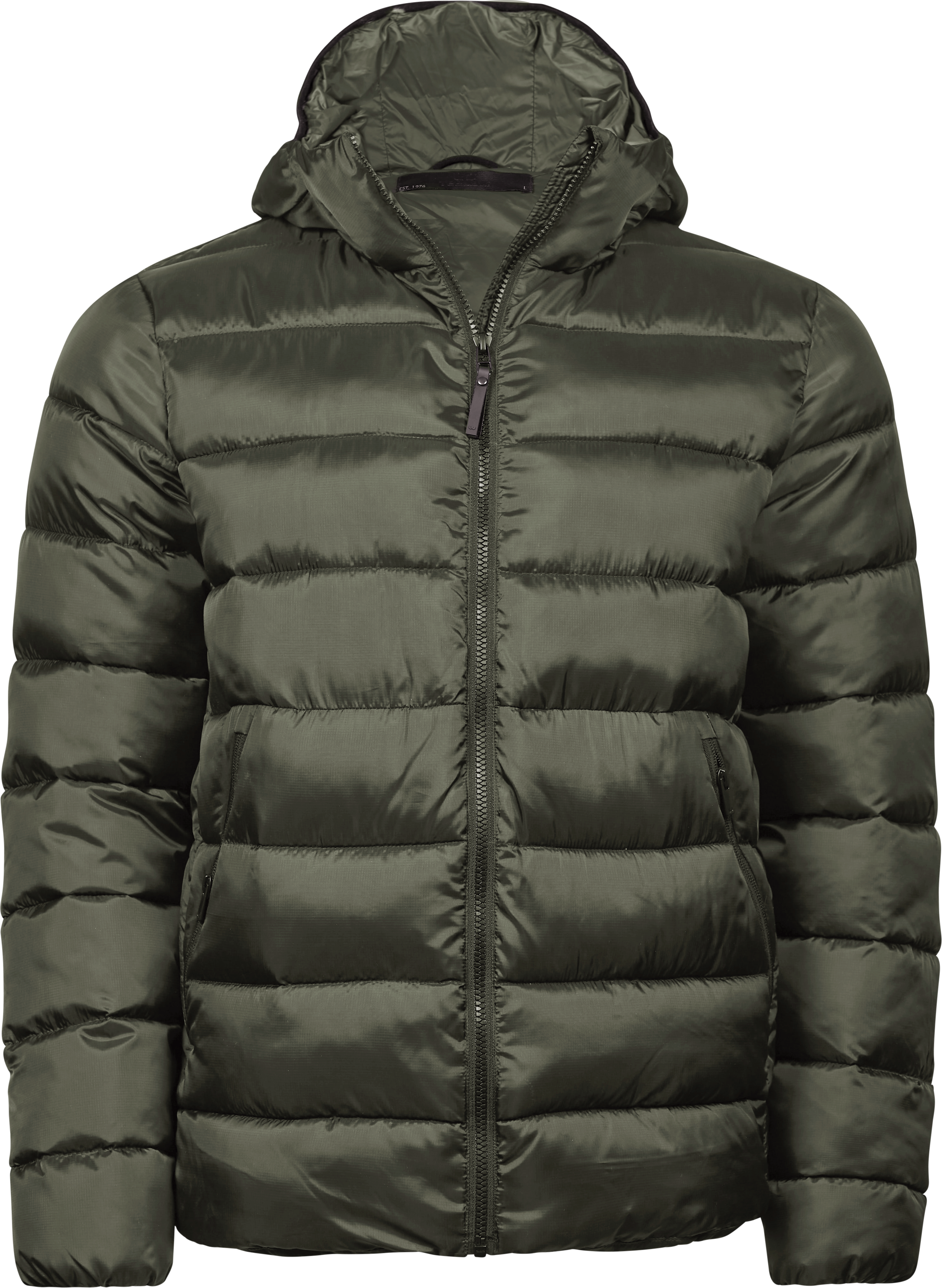 Lite Hooded Jacket, jacka för herrar från Tee Jays i Djupgrön