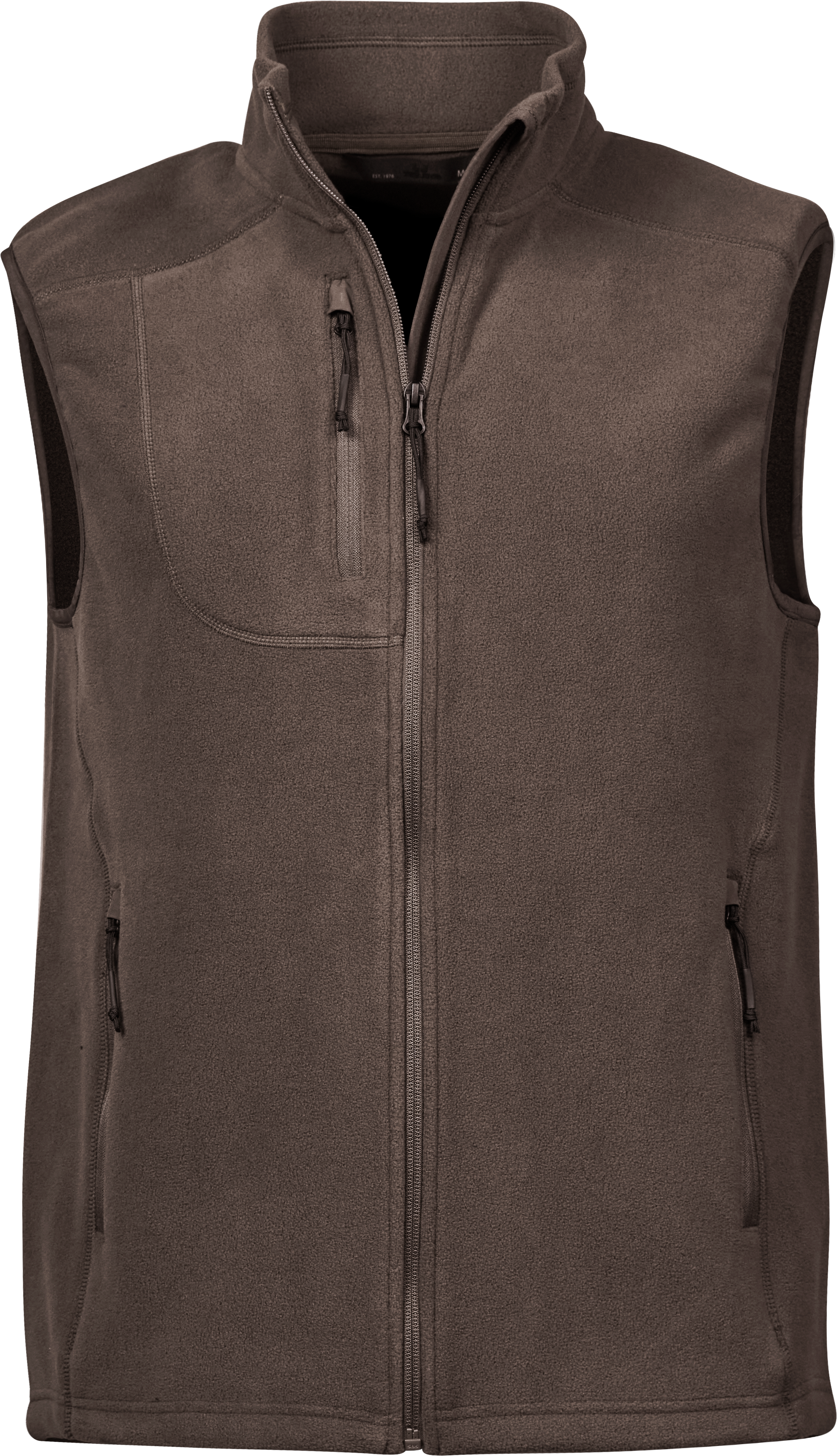 Trail Fleece Bodywarmer, väst för herrar från Tee Jays i Jordbrun