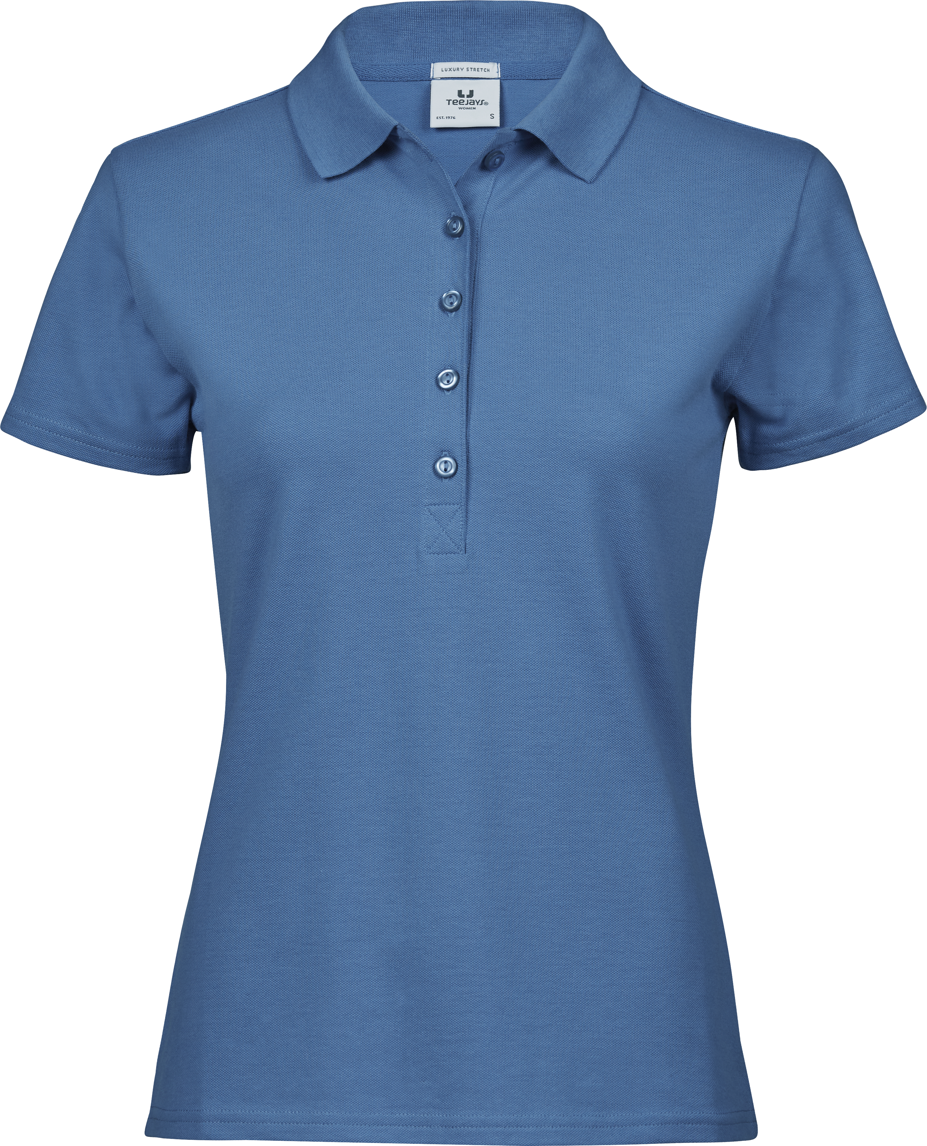 Luxury Stretch Polo, piké för damer från Tee Jays i Oceanblå