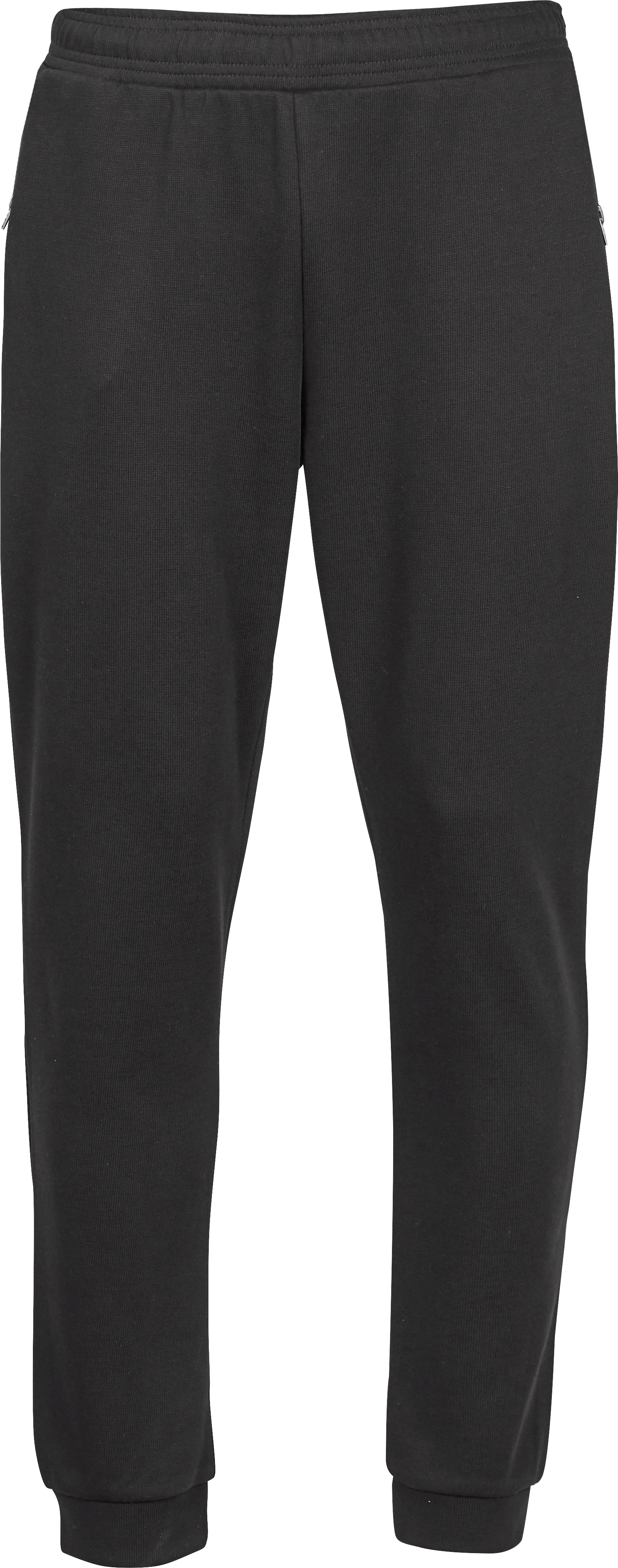 Ribbed Interlock Pants, byxor för herrar, svart från Tee Jays