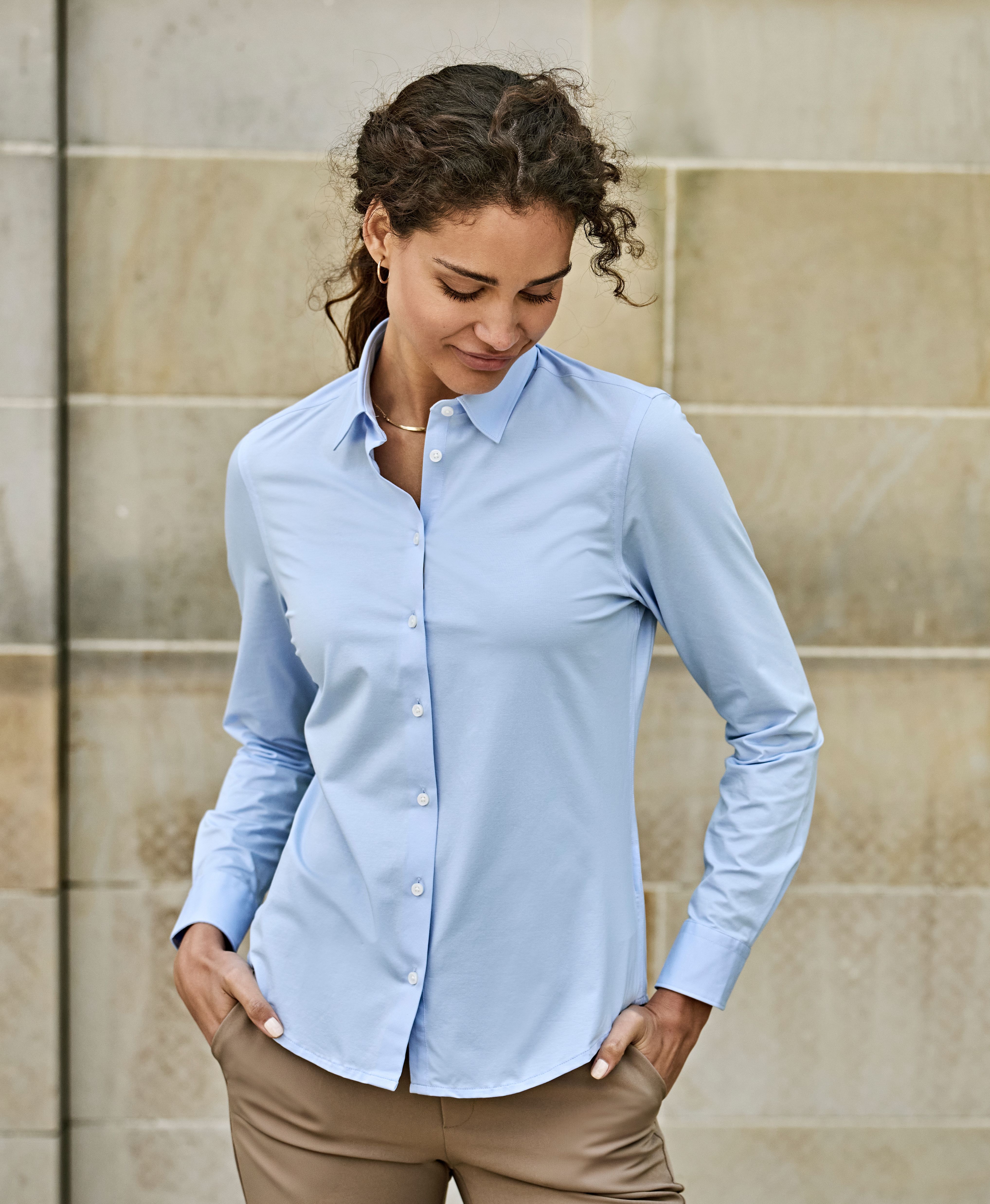 Tee Jays 4031 Women's Active Stretch Shirt