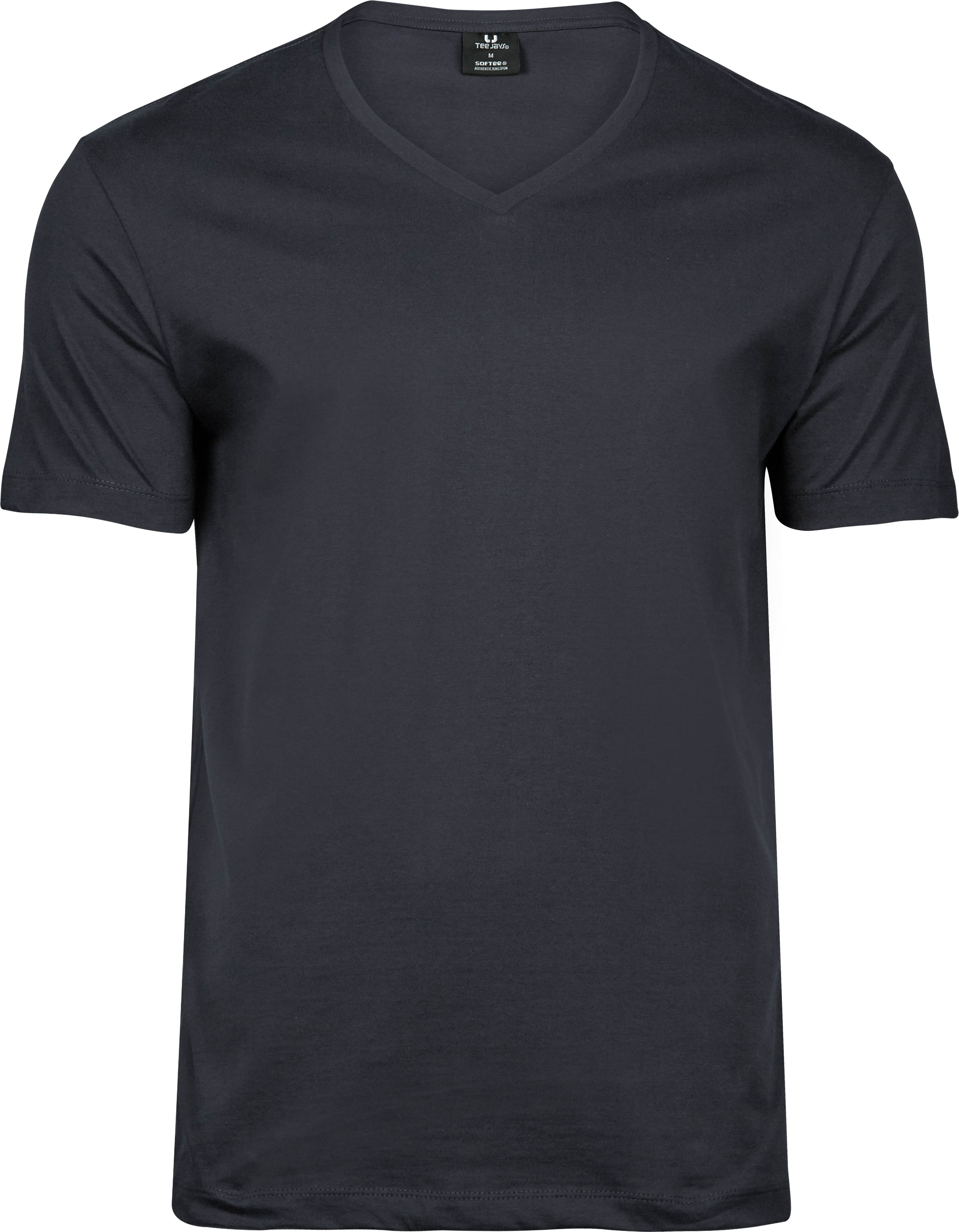 Fashion V-Neck Sof Tee, t-shirt för herrar från Tee Jays i Mörkgrå