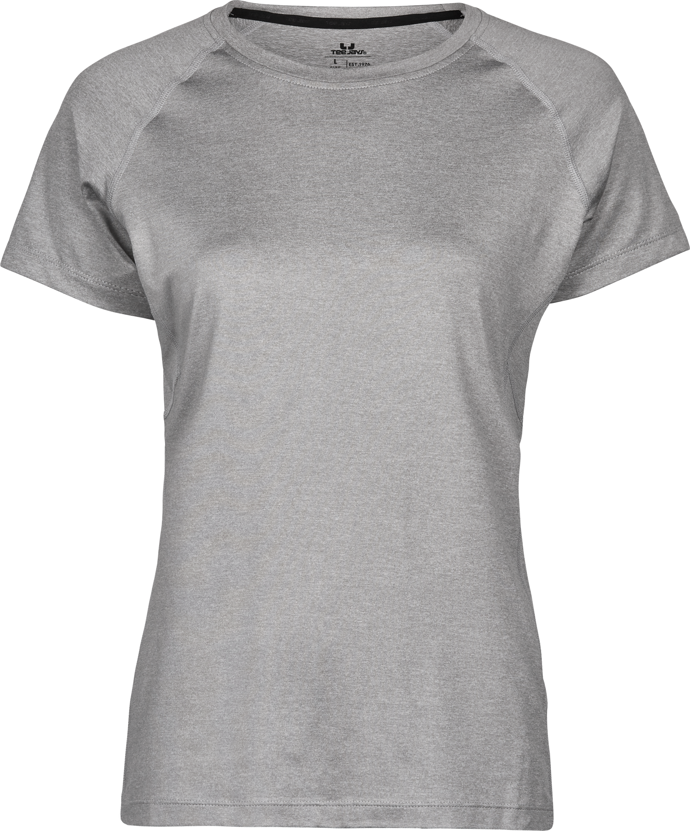 CoolDry Tee, t-shirt för damer från Tee Jays i Grå melange