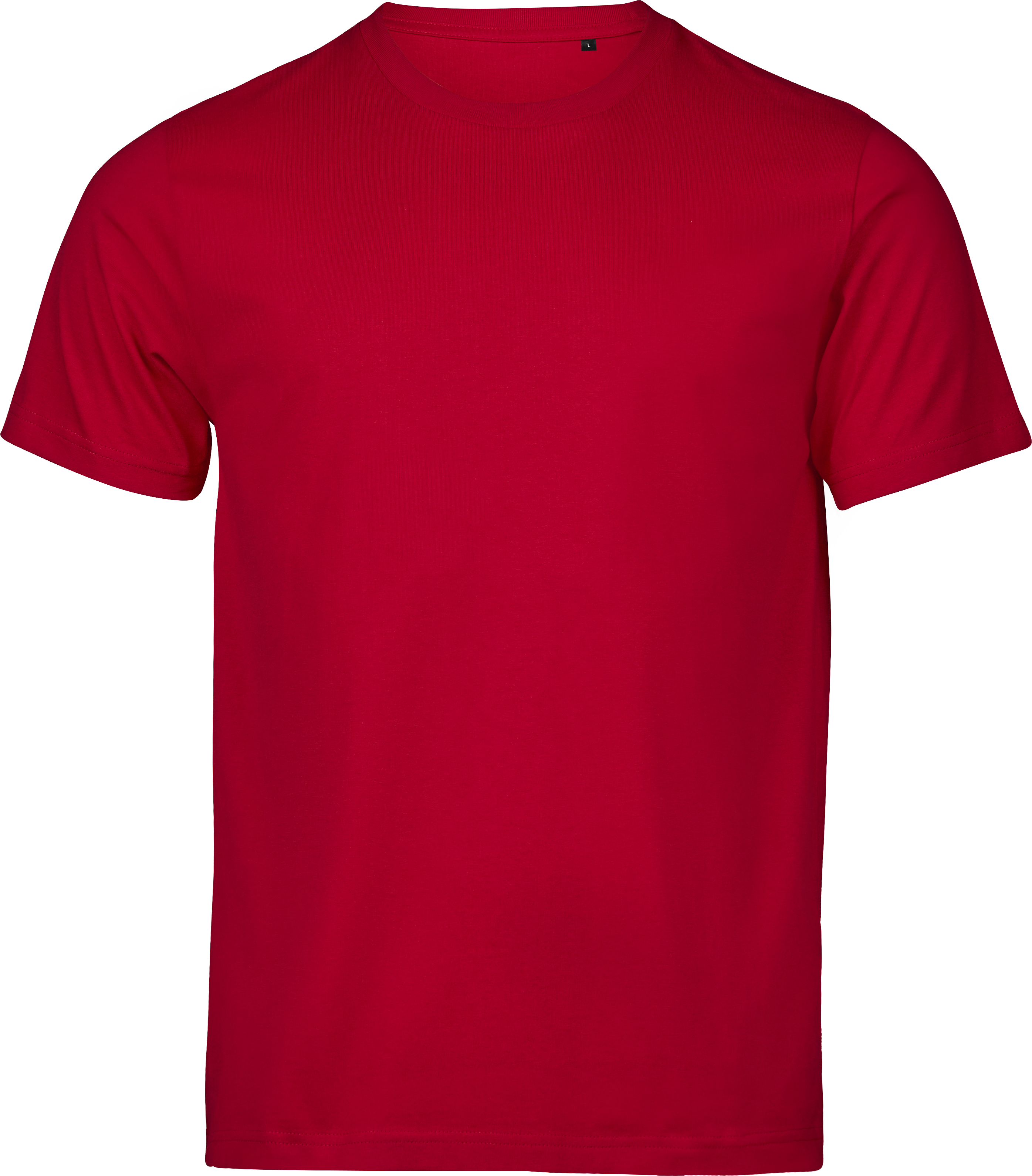 Unlabeled Luxury Tee, t-shirt unisex från Tee Jays i Röd