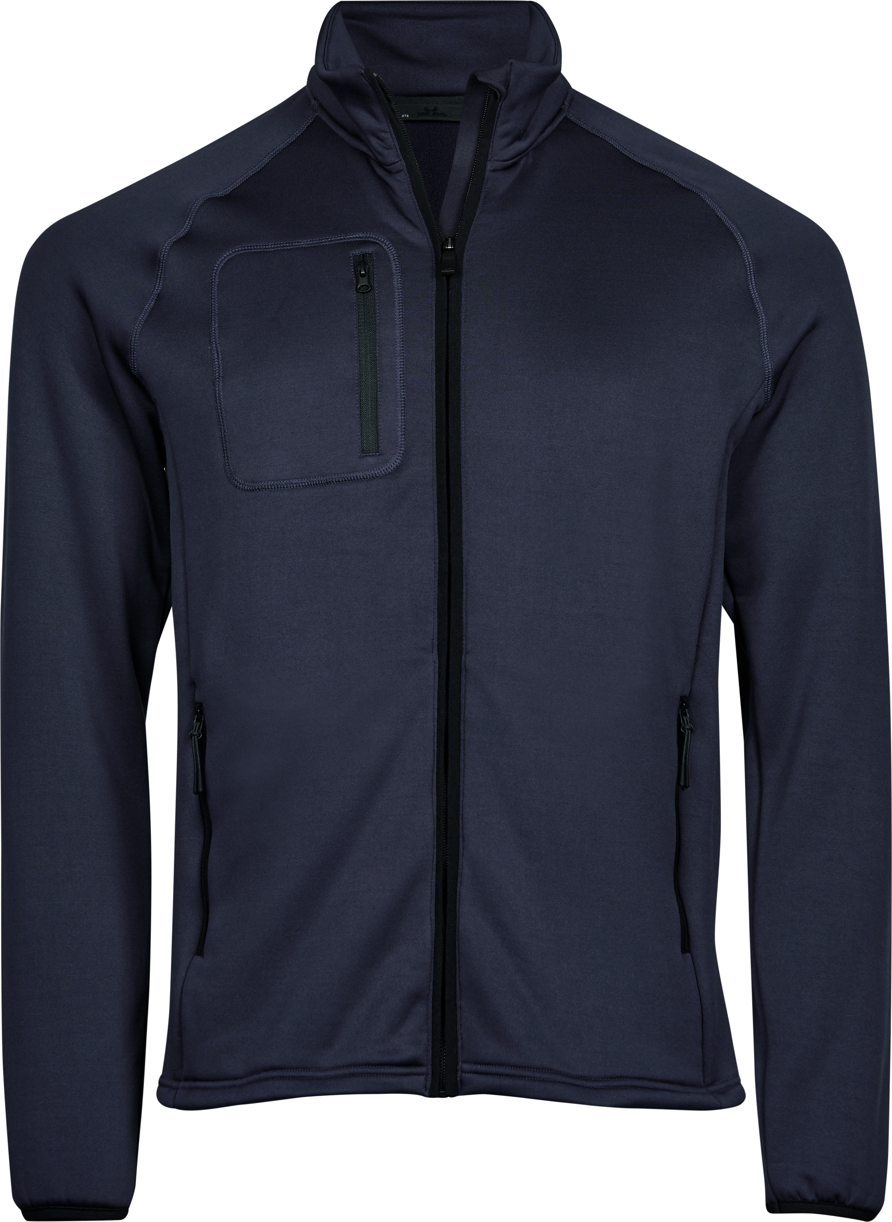 Stretch Fleece, fleecejacka för herrar från Tee Jays i Marinblå