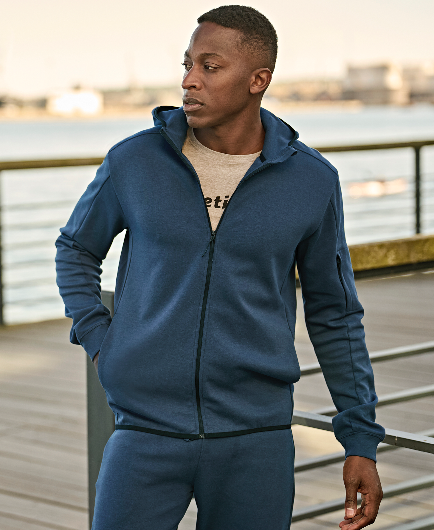 Sweat à Capuche Tee Jays POWER - Homme - Neuf Avec Étiquettes - Modèle PC4713