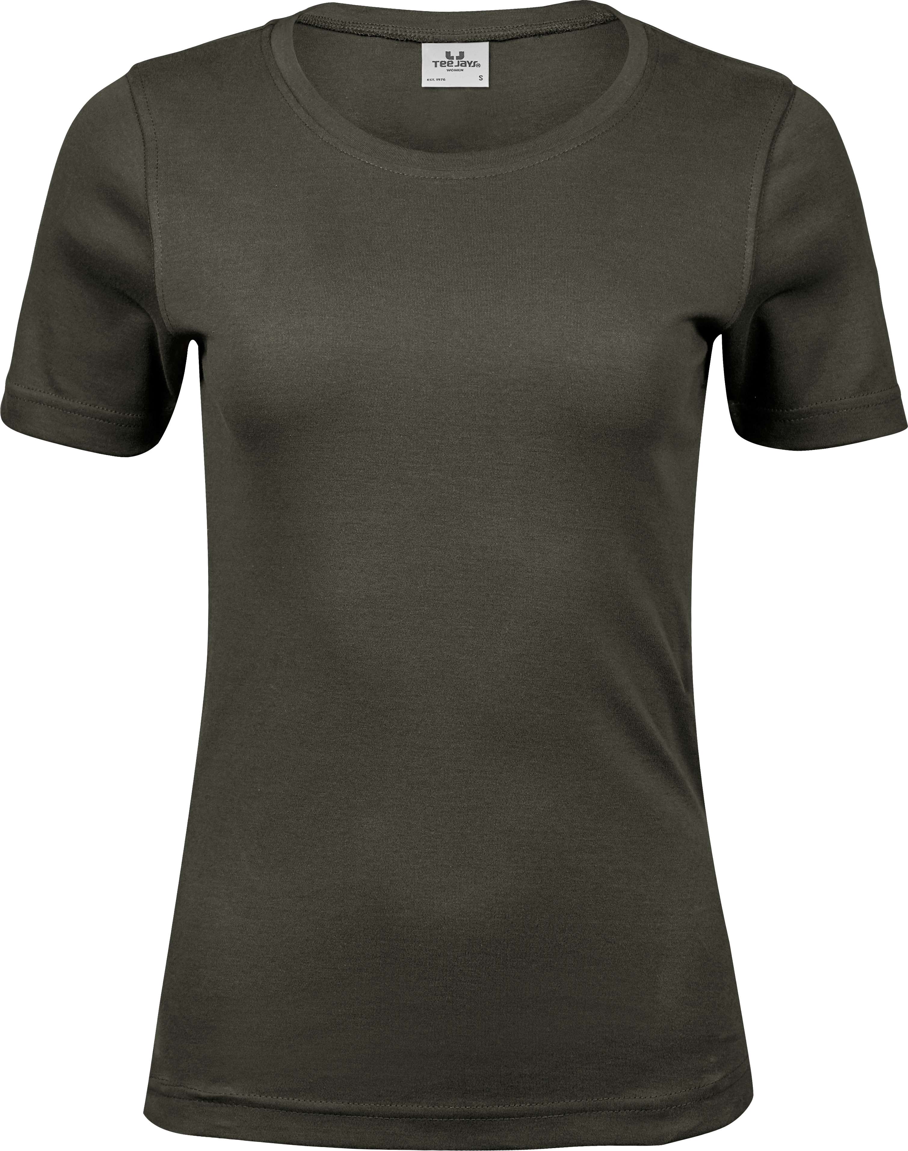 Interlock Tee, t-shirt för damer från Tee Jays i Djupgrön