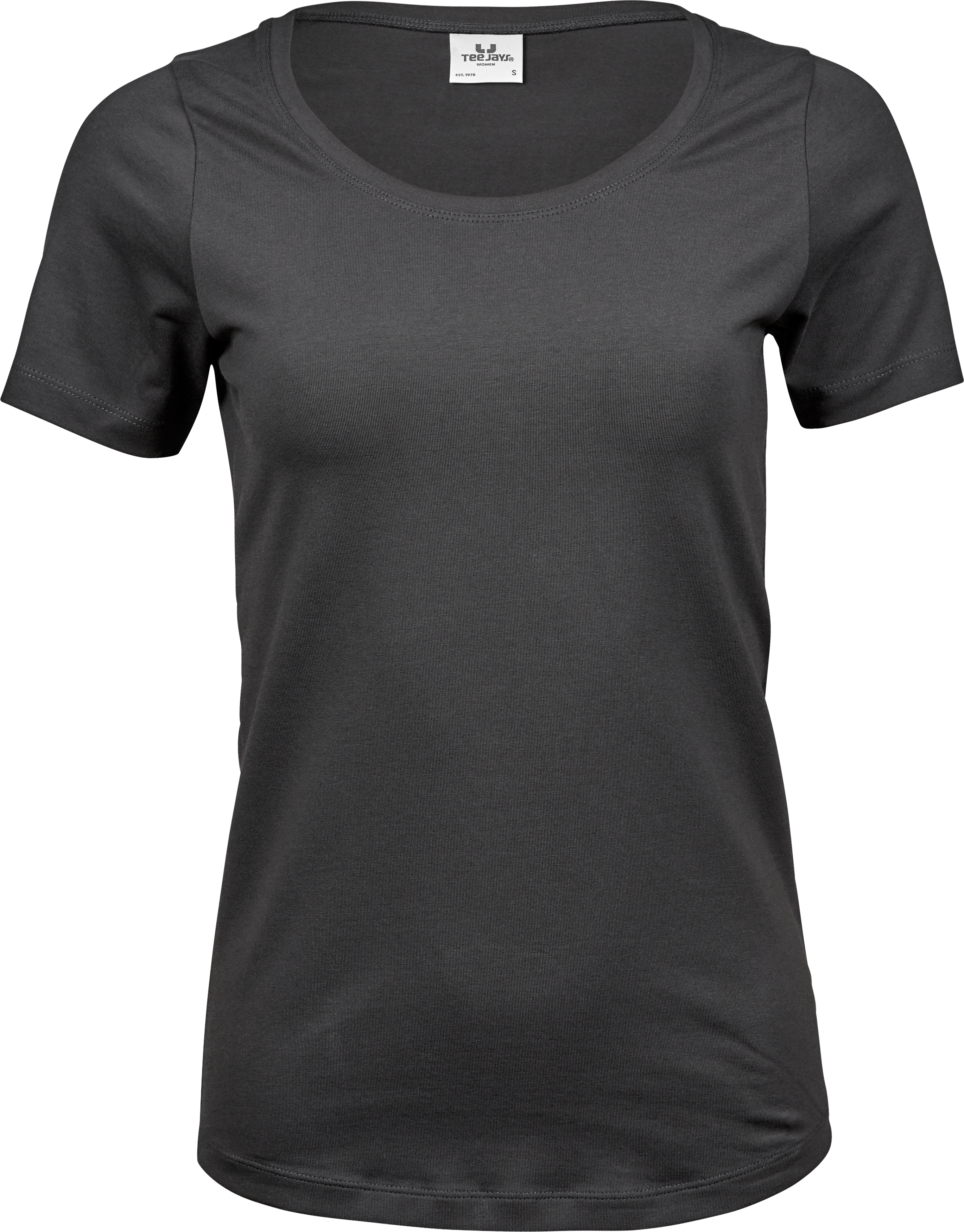 Stretch Tee, t-shirt för damer från Tee Jays i Mörkgrå