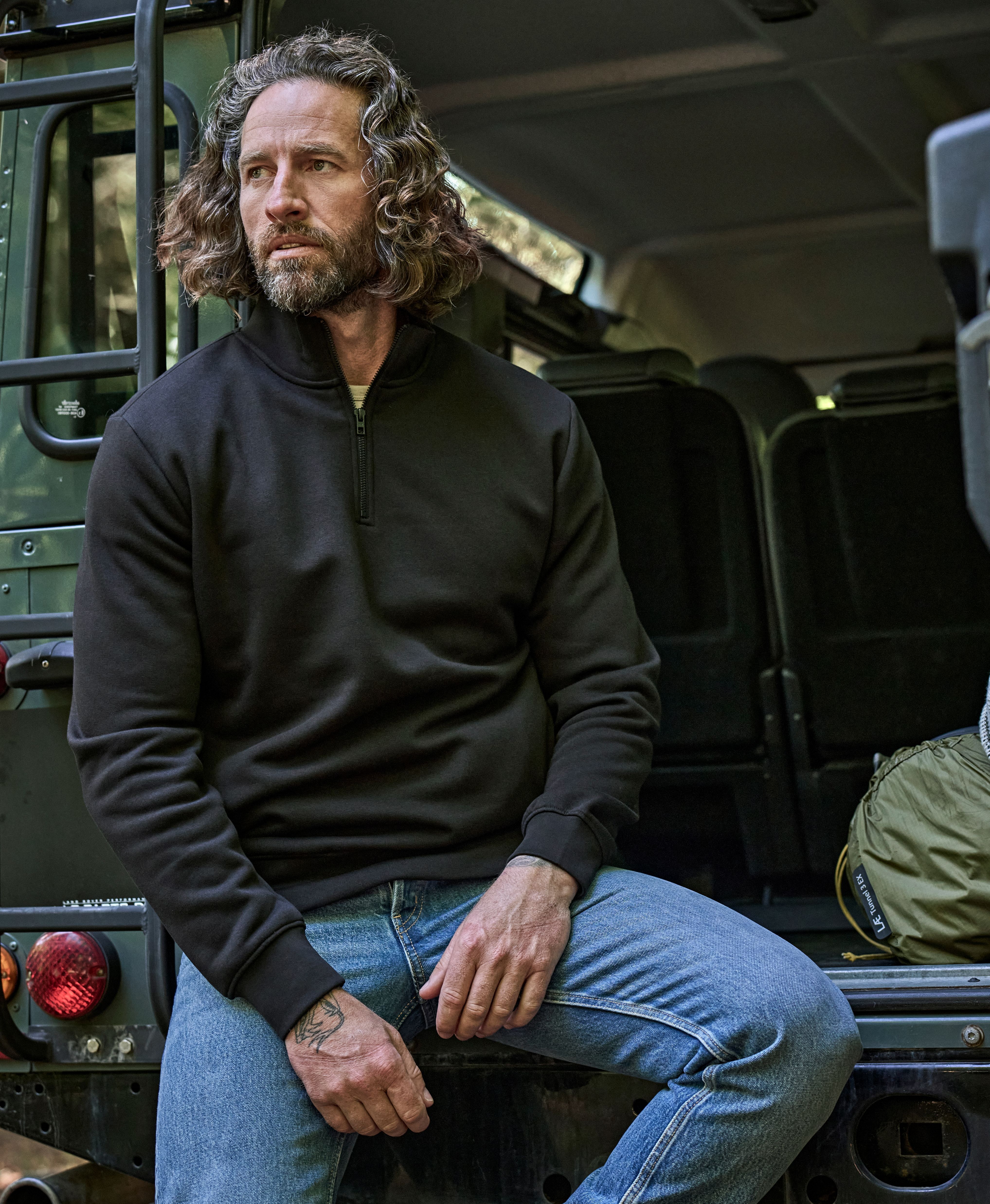 Tee Jays 5438 Half Zip Sweatshirt