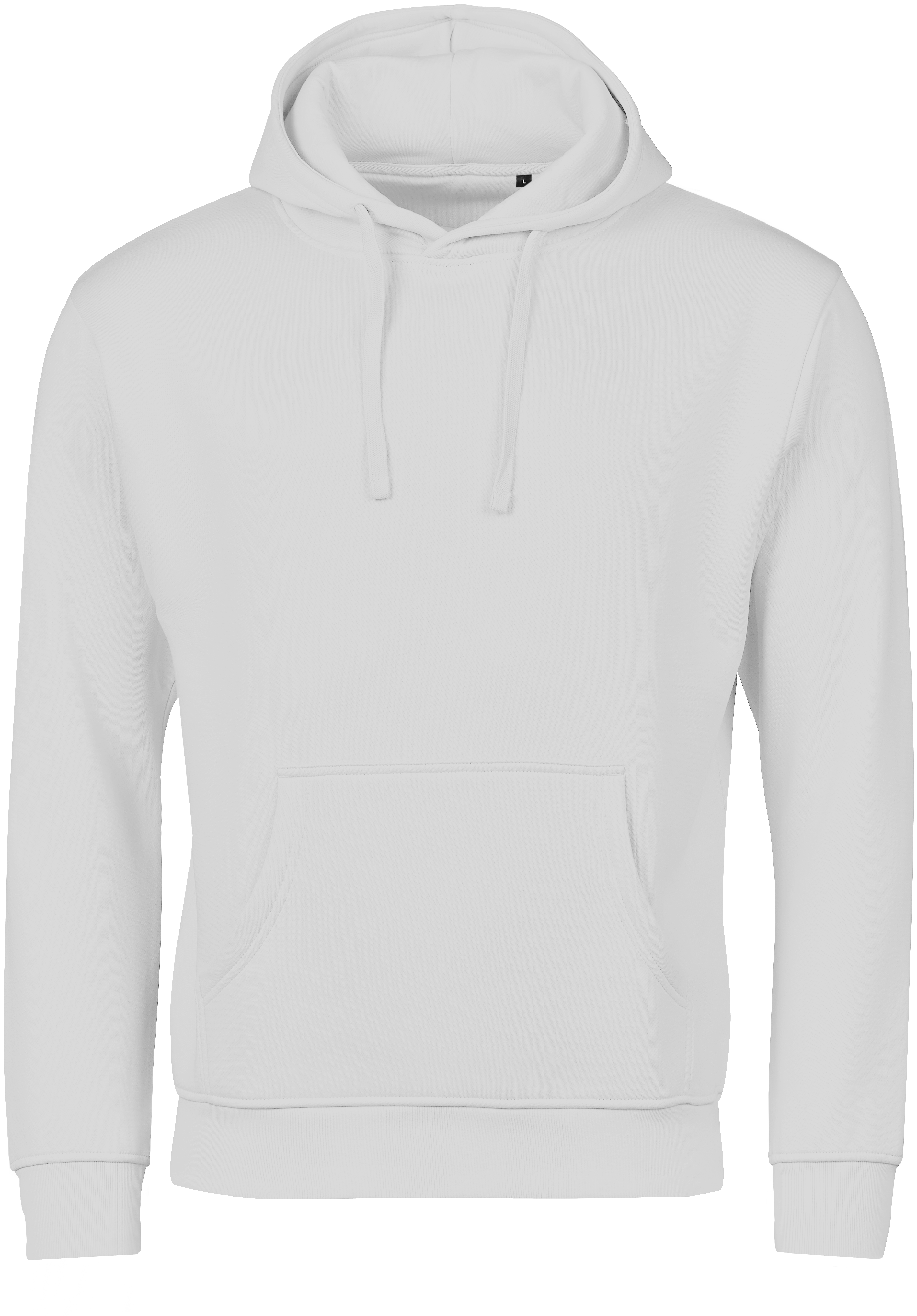 Unlabeled Hoodie, huvtröja unisex från Tee Jays i Vit