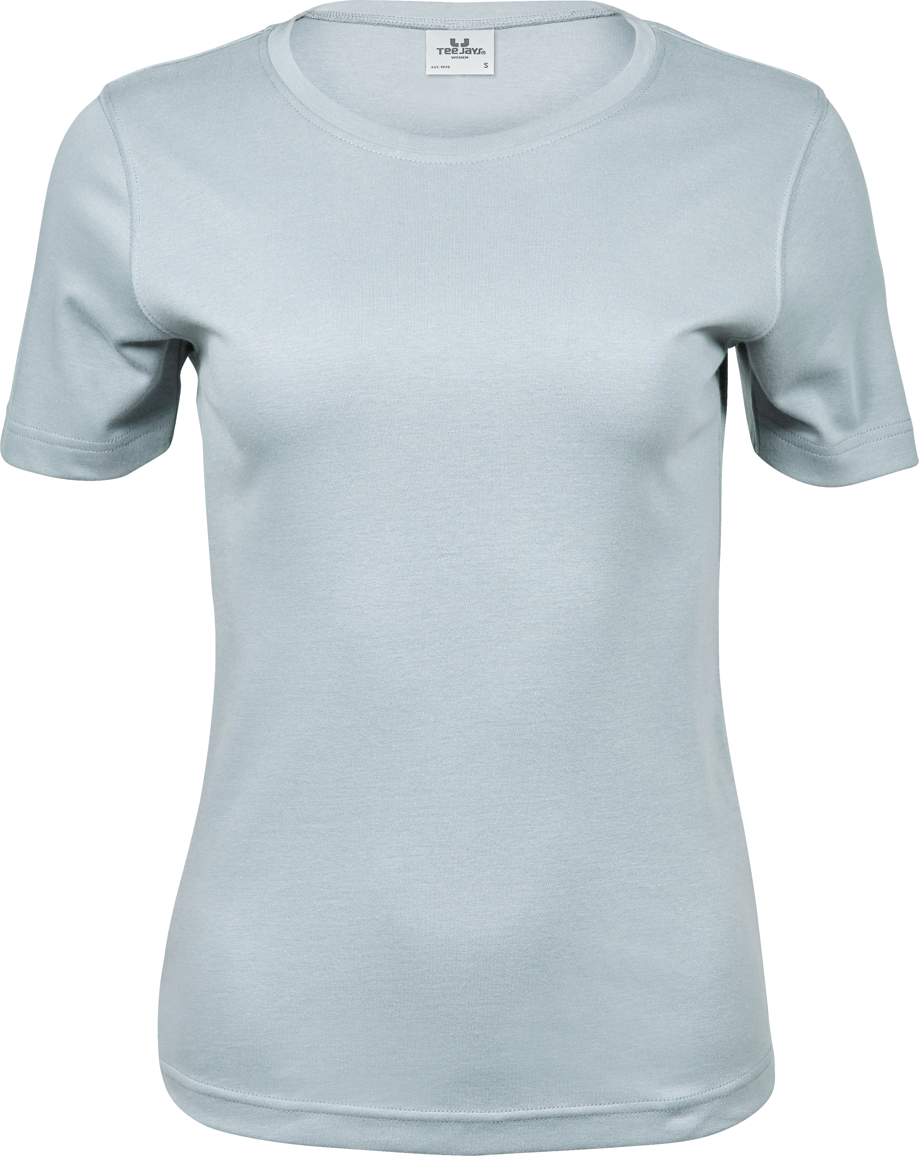 Interlock Tee, t-shirt för damer från Tee Jays i Isblå