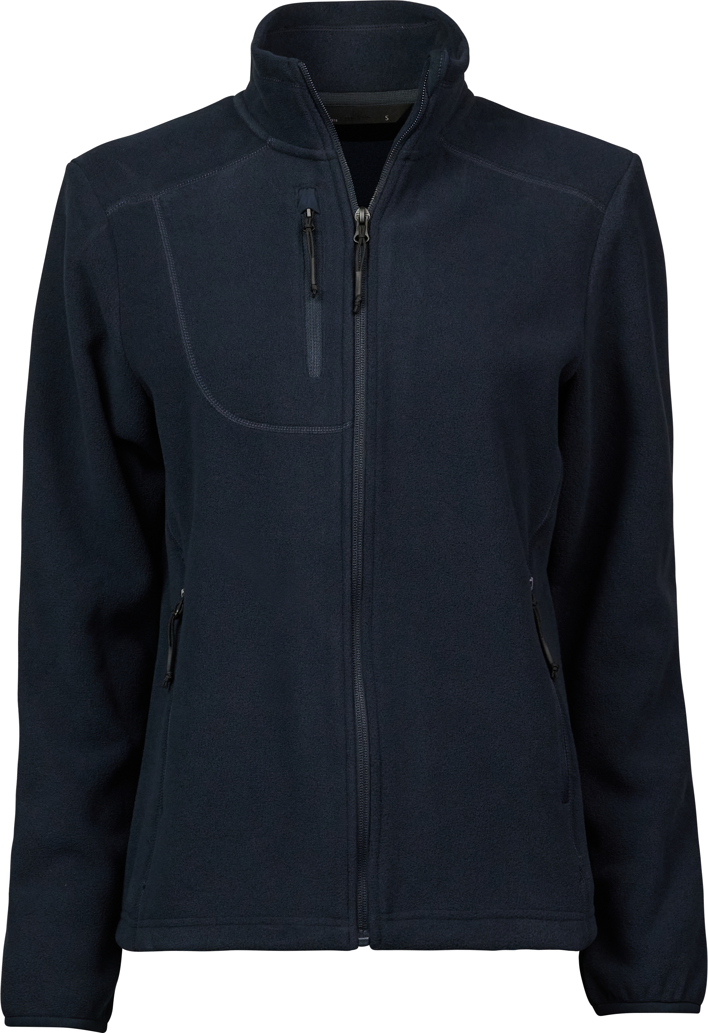 Trail Fleece Jacket, fleecejacka för damer från Tee Jays i Djup marinblå