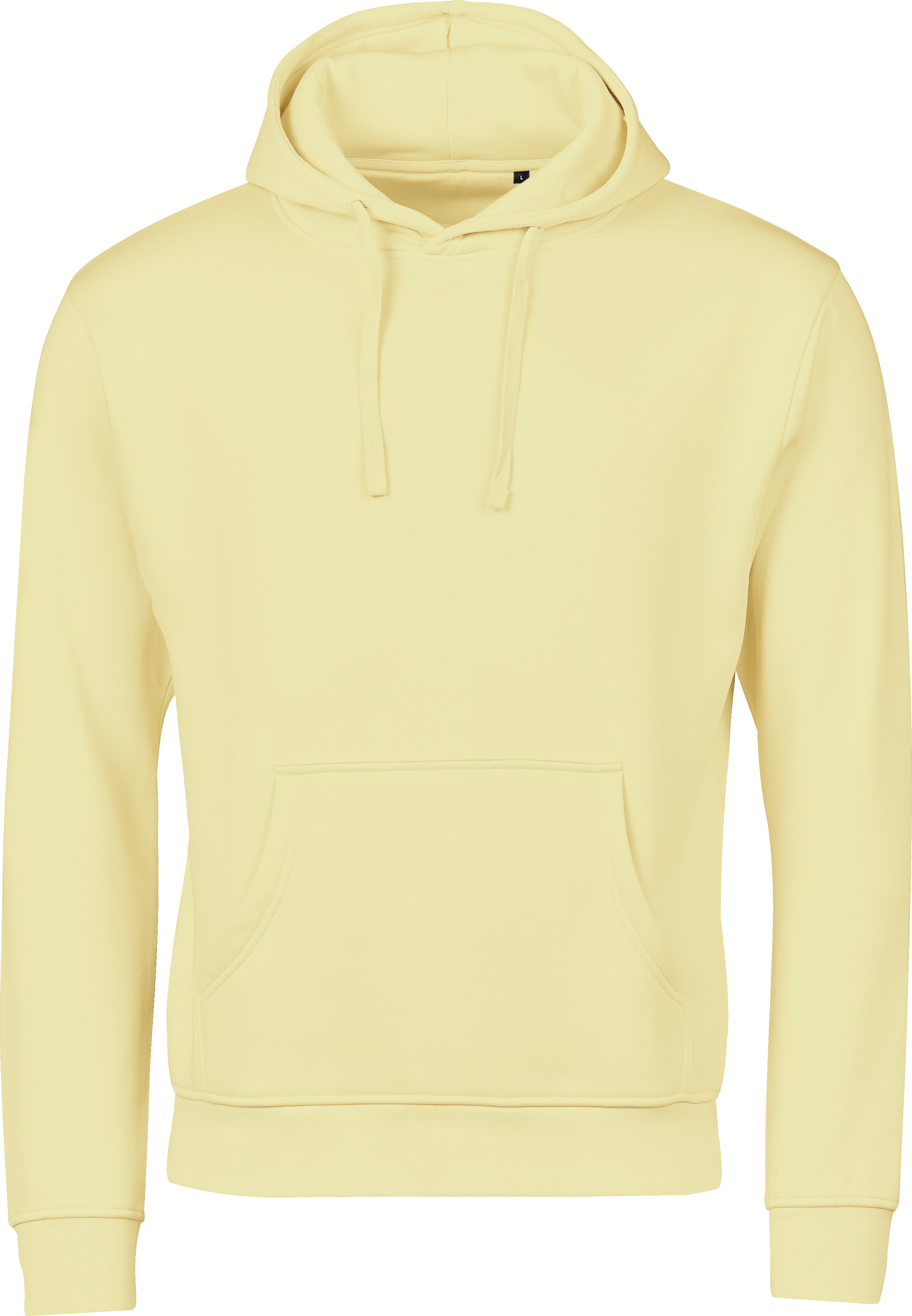 Unlabeled Hoodie, huvtröja unisex från Tee Jays i Solgul