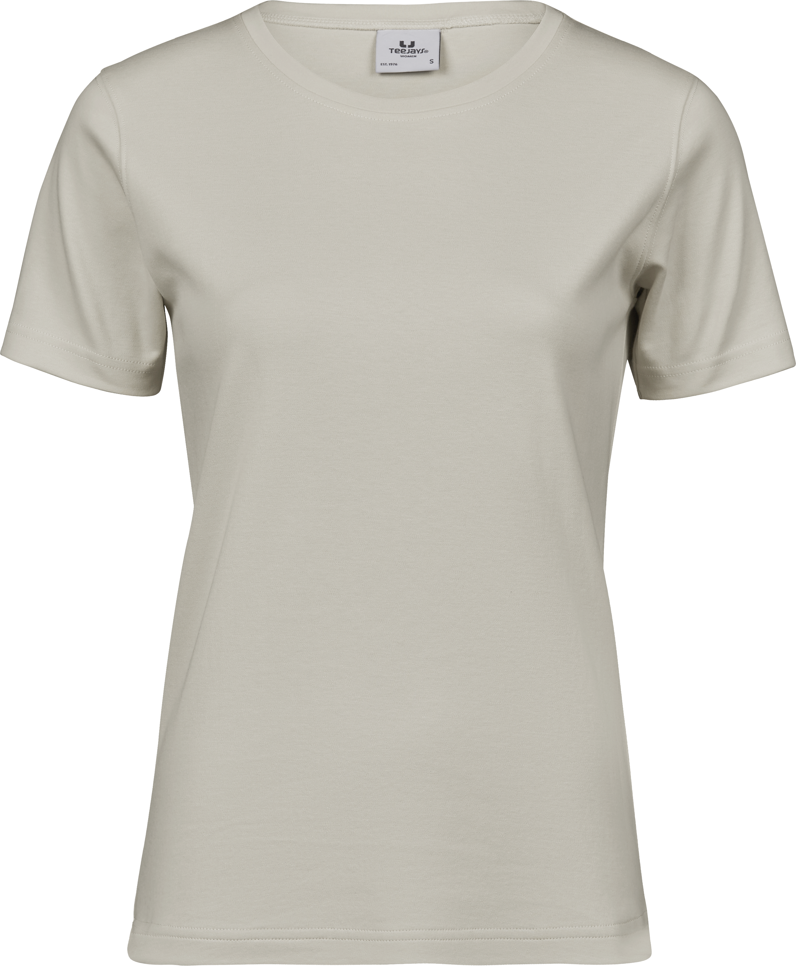 Interlock Tee, t-shirt för damer från Tee Jays i Cement