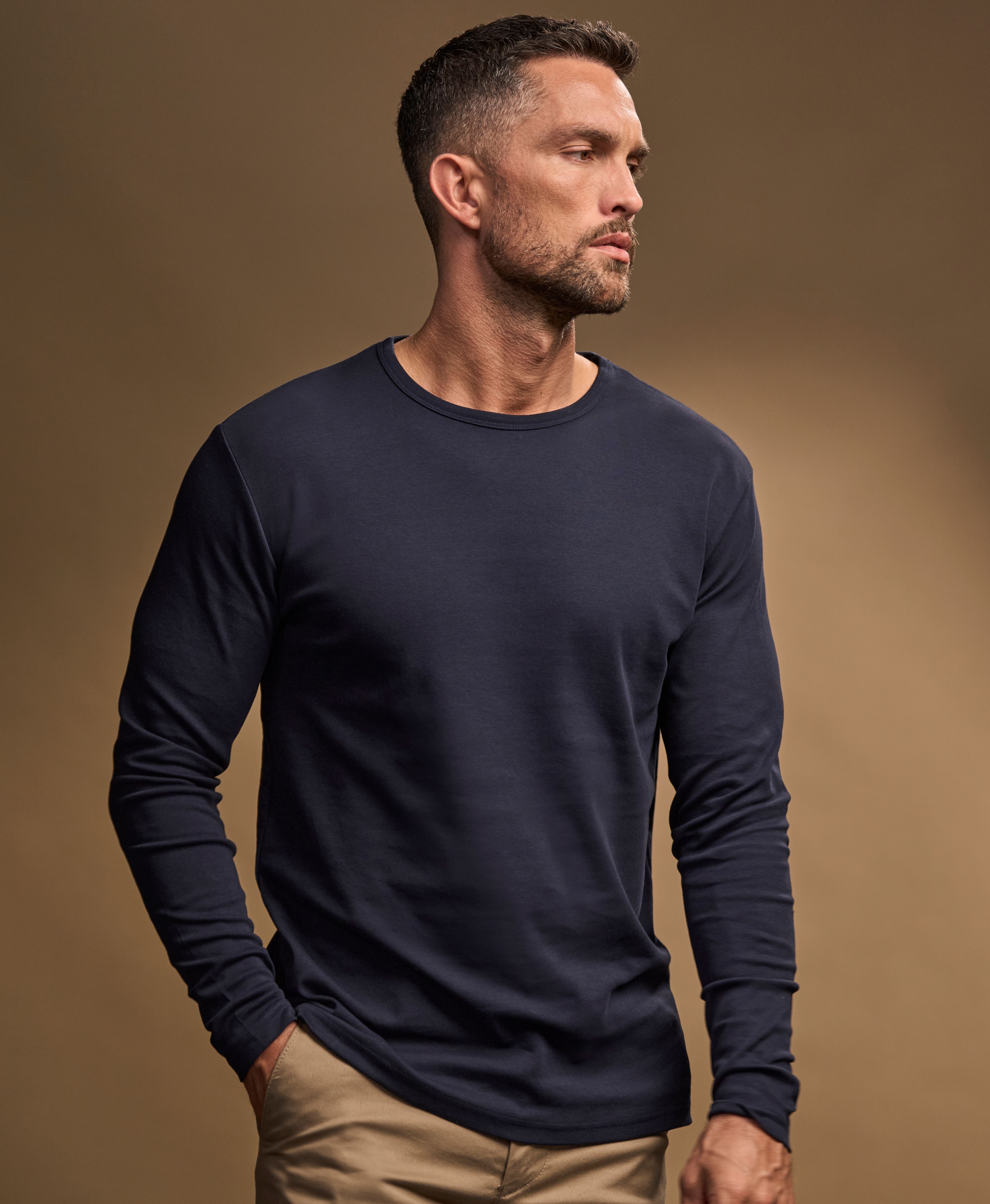 Tee Jays 530 Long Sleeve Interlock Tee