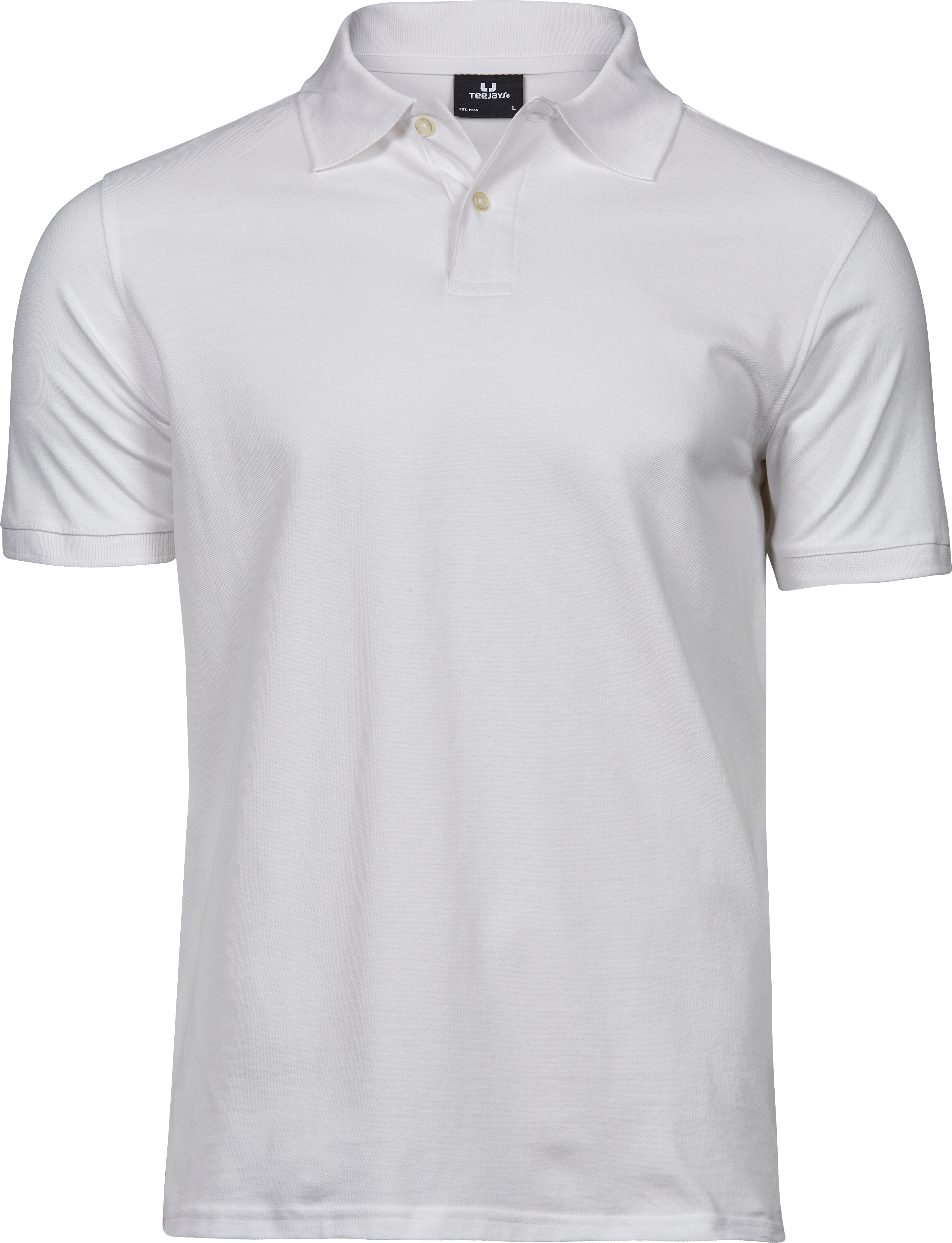 Heavy Polo, piké för herrar från Tee Jays i Vit