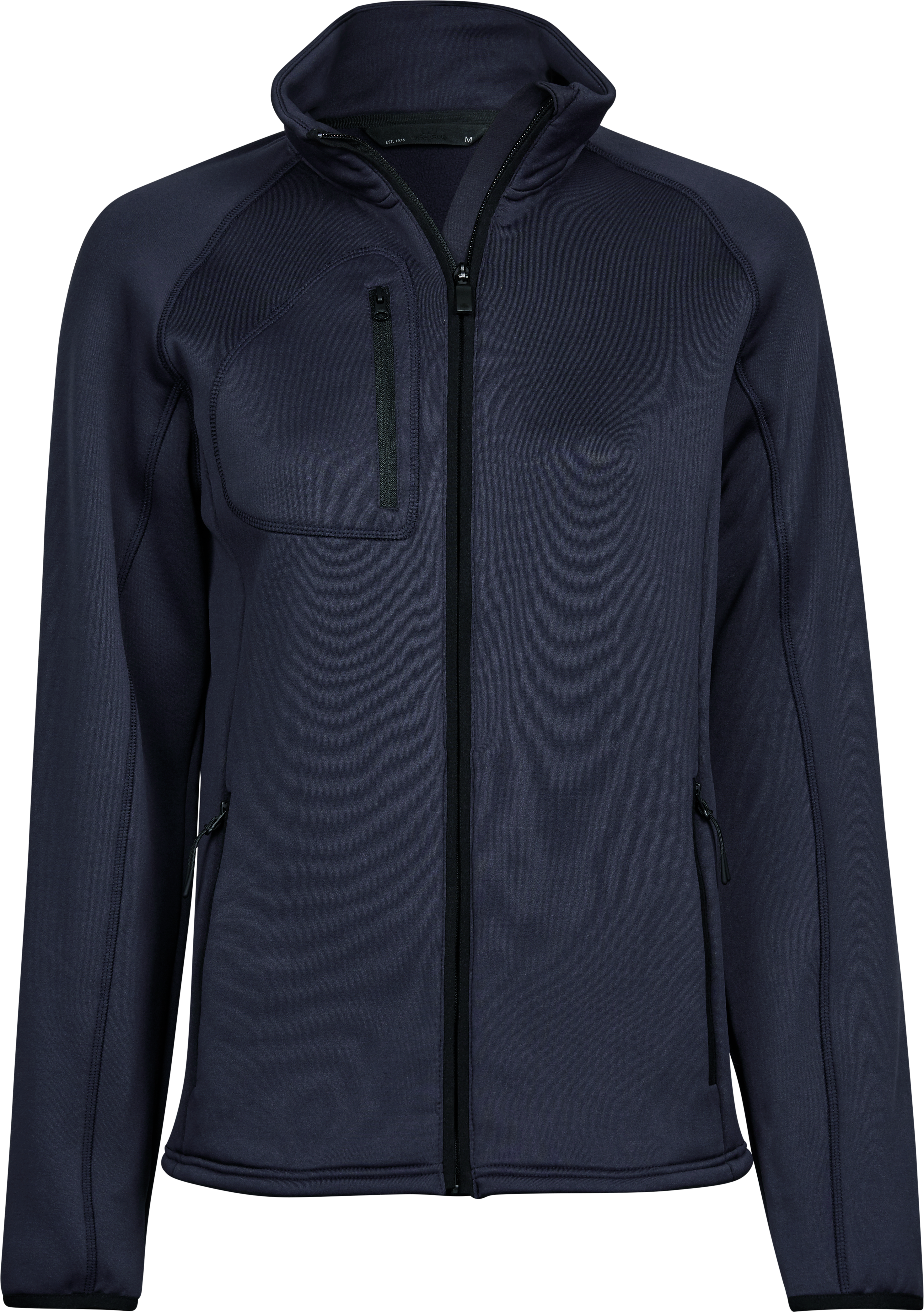 Stretch Fleece, fleecejacka för damer från Tee Jays i Marinblå