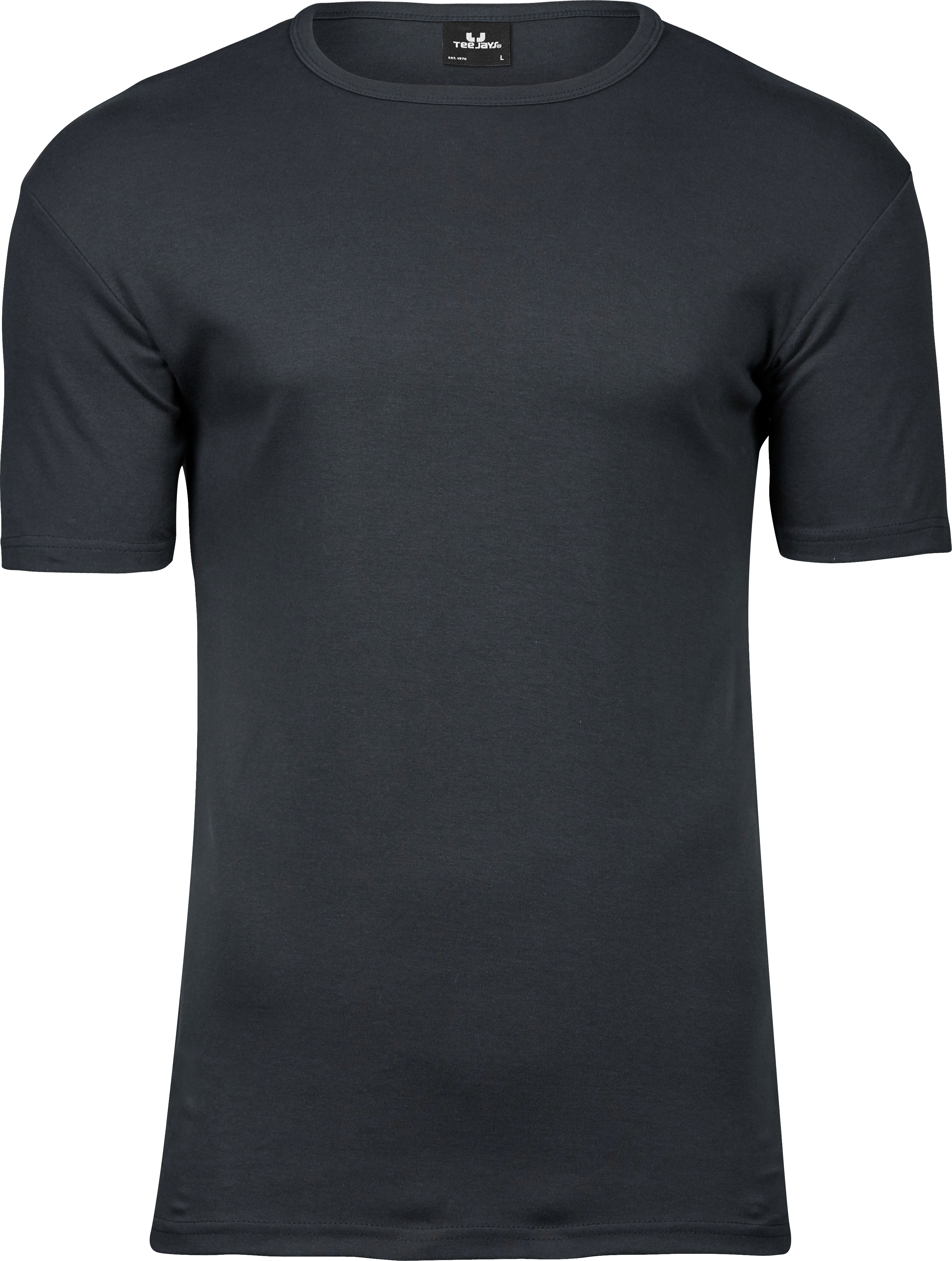 Interlock Tee, t-shirt för herrar från Tee Jays i Mörkgrå
