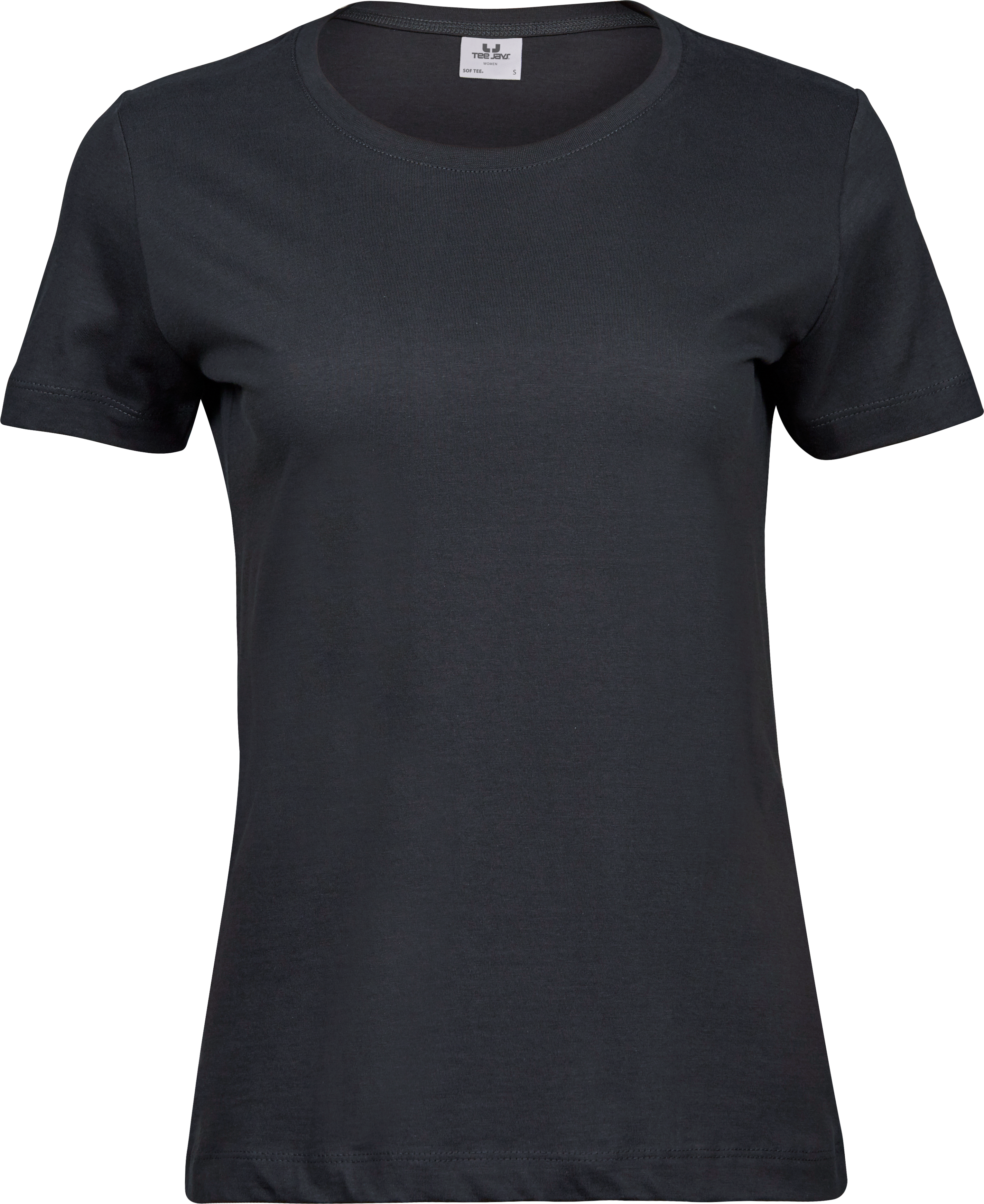 Sof Tee, t-shirt för damer från Tee Jays i Mörkgrå