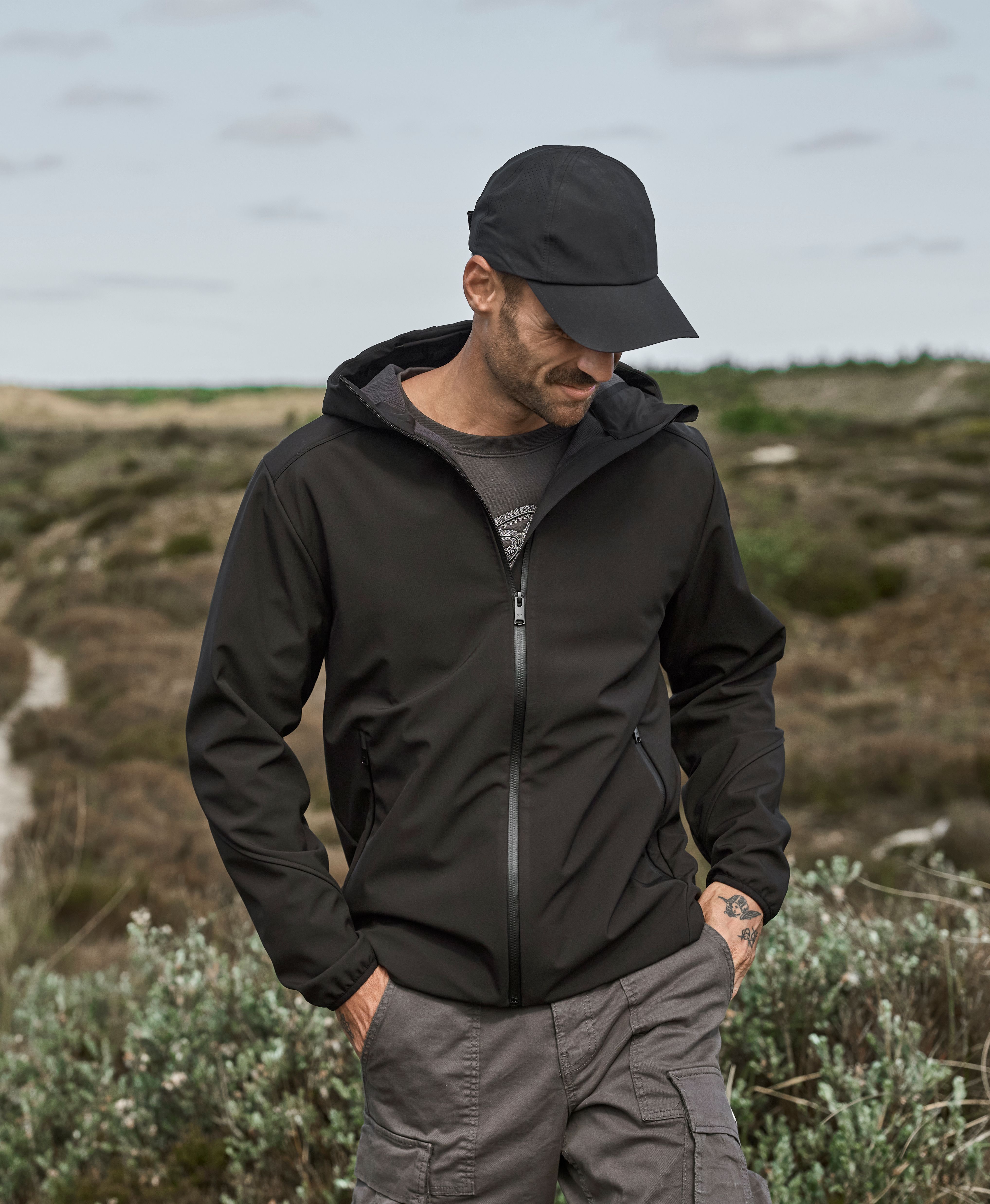 Tee Jays 9524 Performance Hooded Softshell