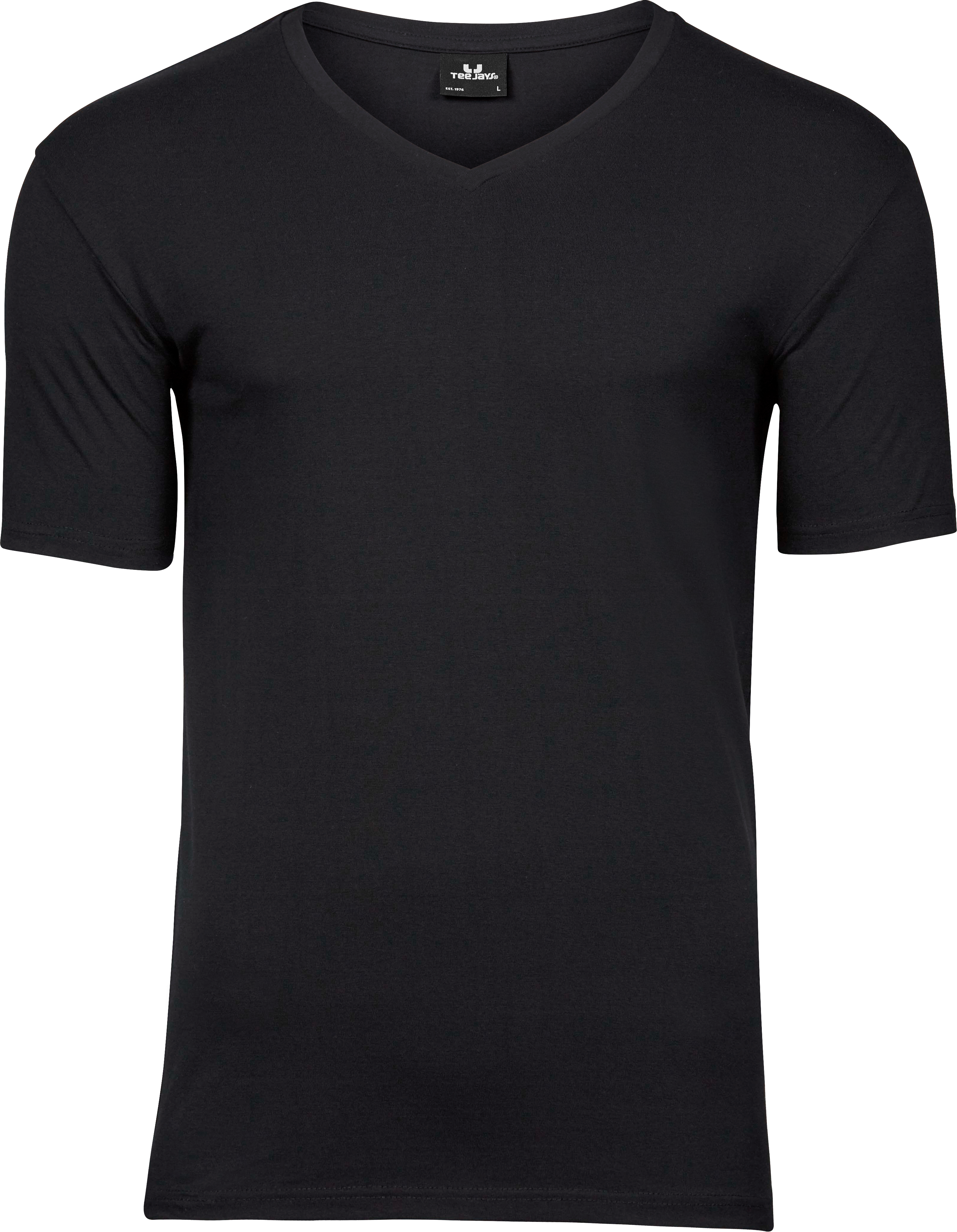 Stretch V-Neck Tee, t-shirt för herrar från Tee Jays