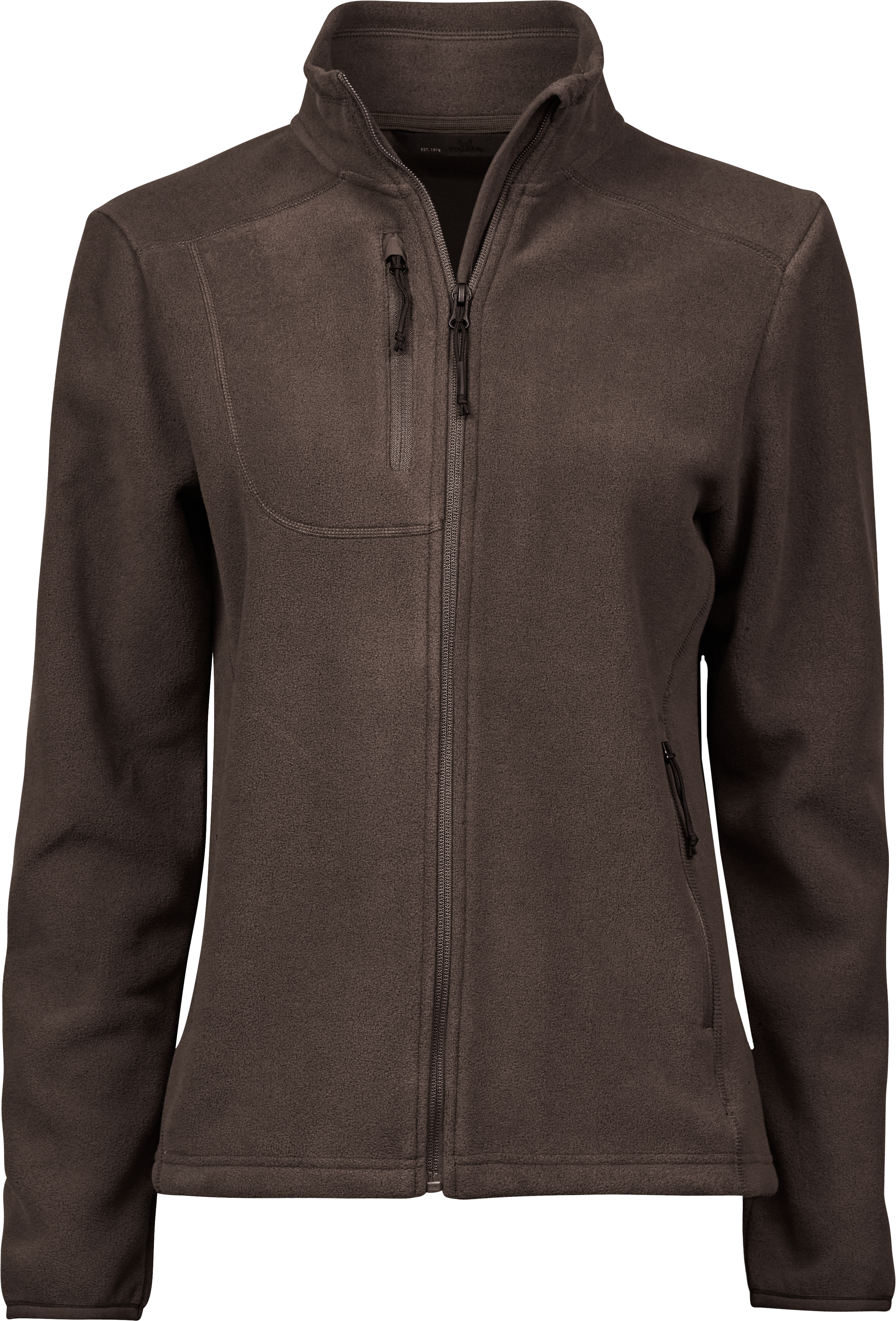 Trail Fleece Jacket, fleecejacka för damer från Tee Jays i Jordbrun