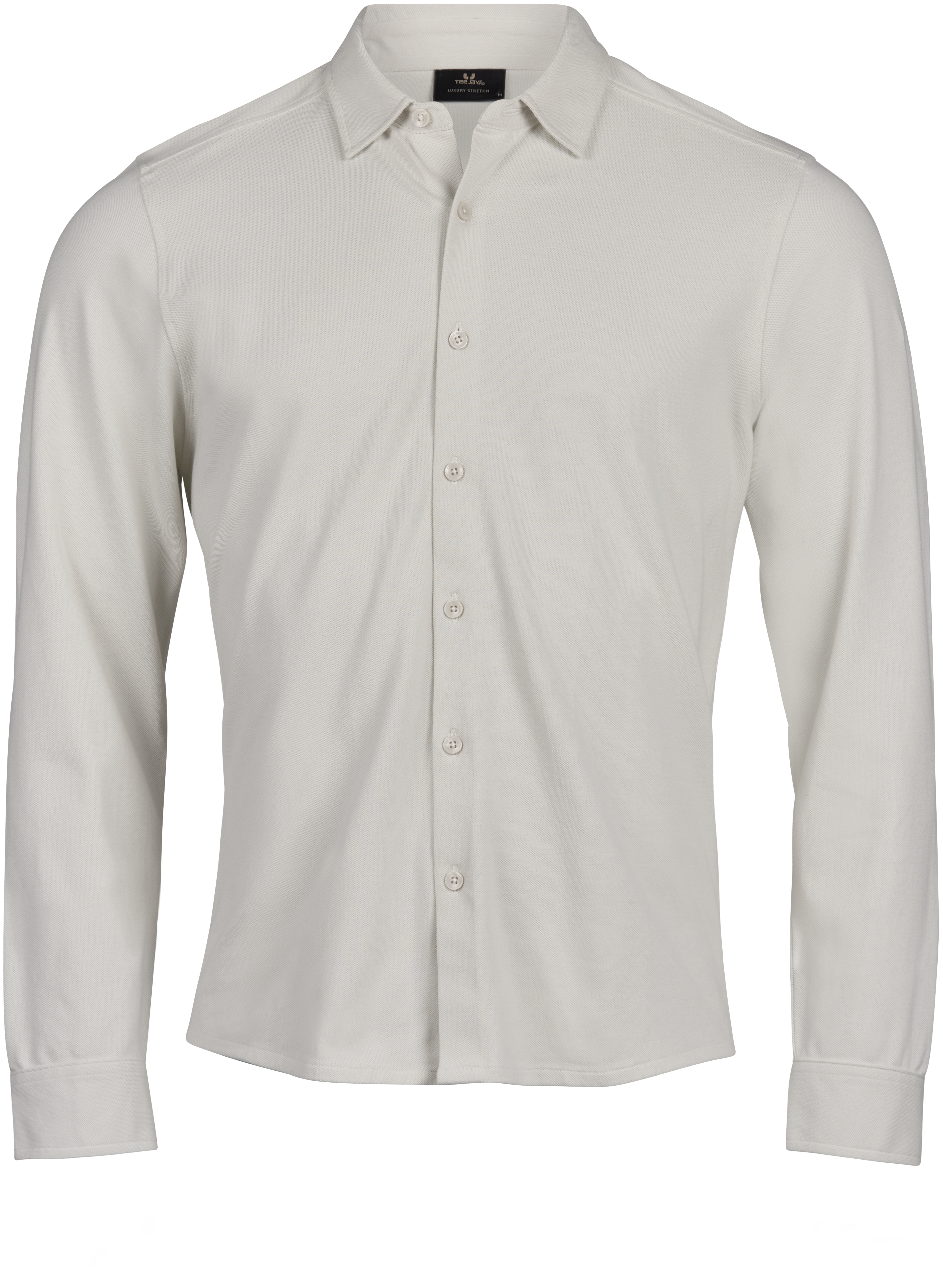 Luxury Stretch Shirt, skjorta för herrar från Tee Jays i Cement