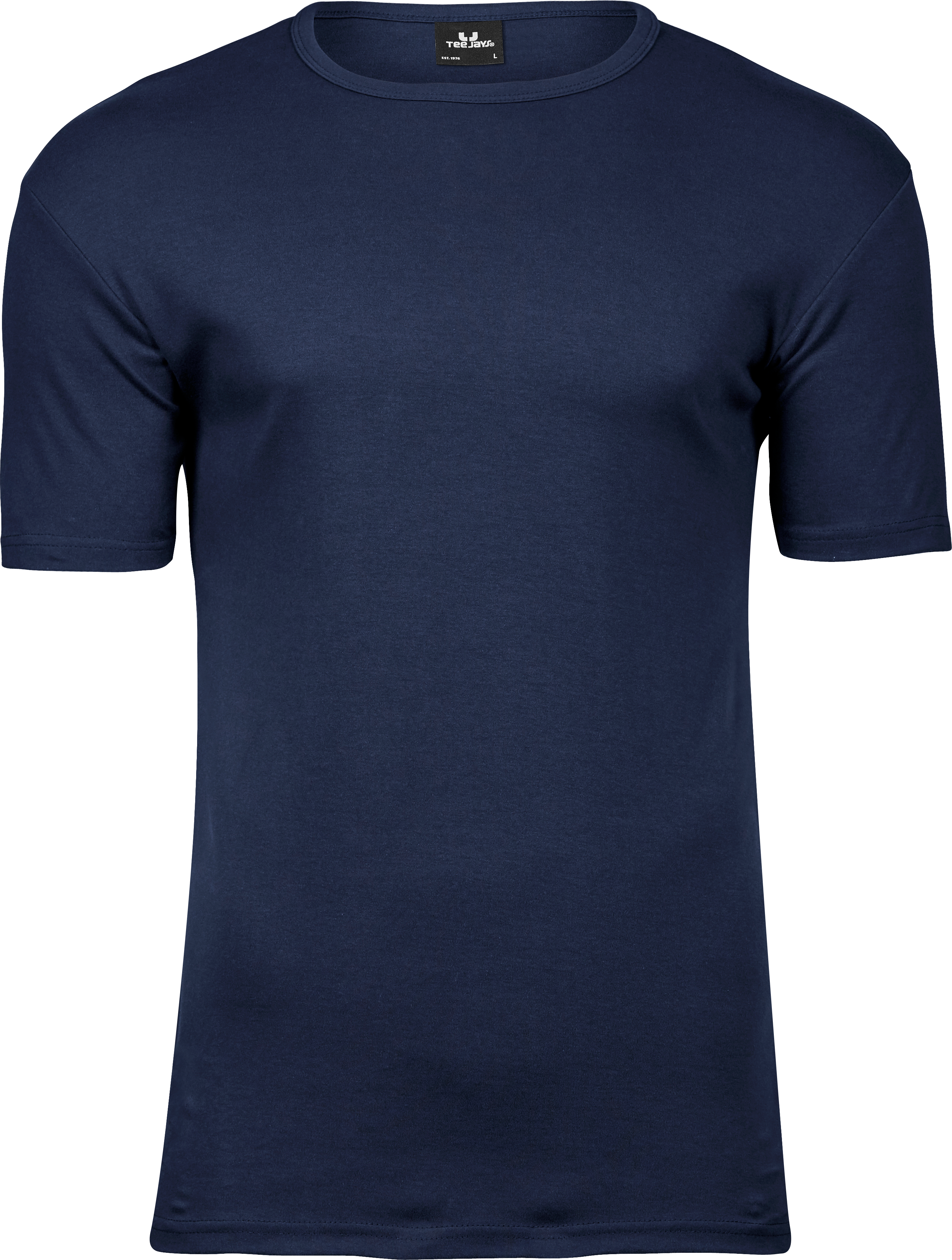 Interlock Tee, t-shirt för herrar från Tee Jays i Marinblå