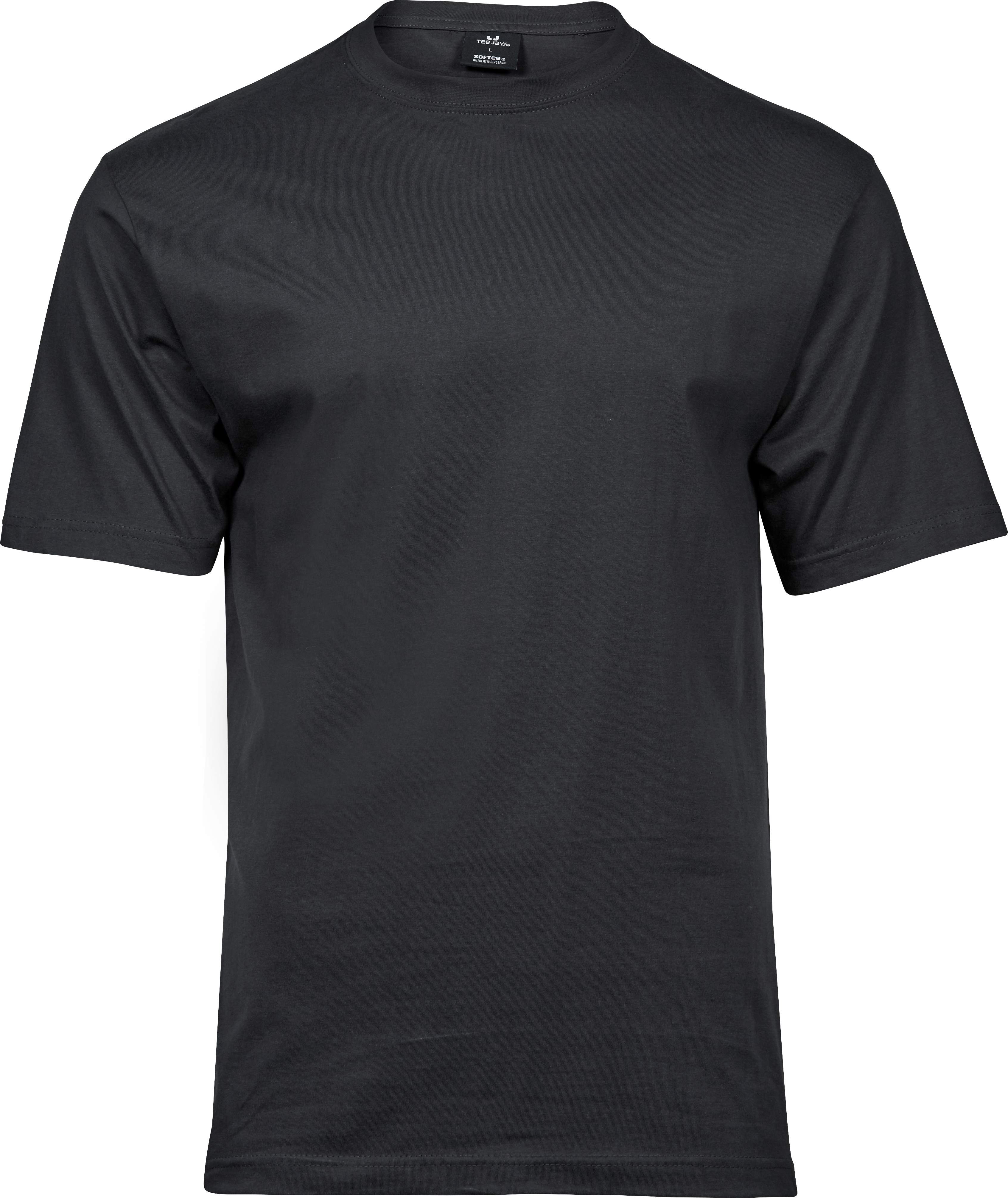 Sof Tee, t-shirt för herrar från Tee Jays i Mörkgrå