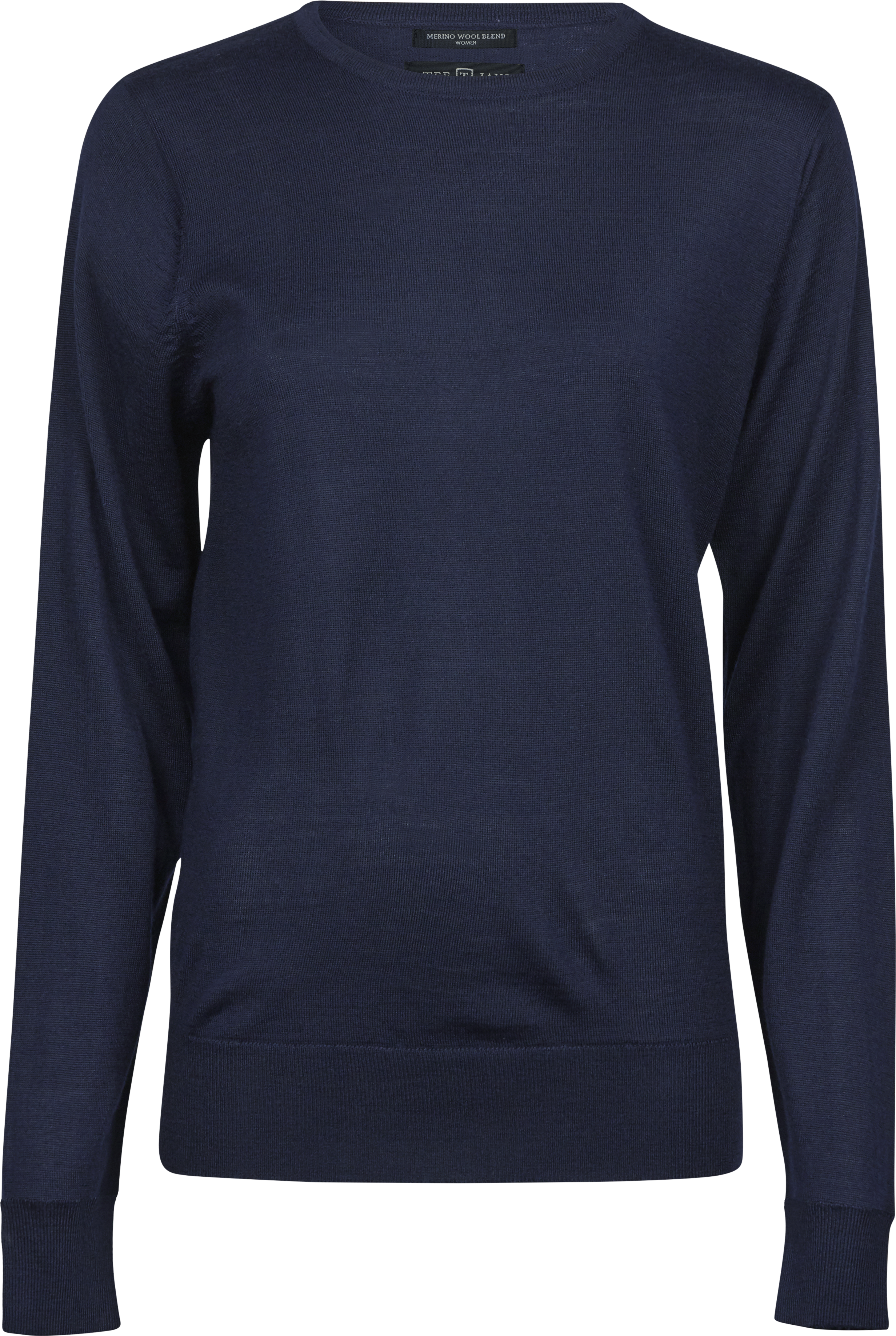 Crew Neck, sweatshirt för damer från Tee Jays i Marinblå