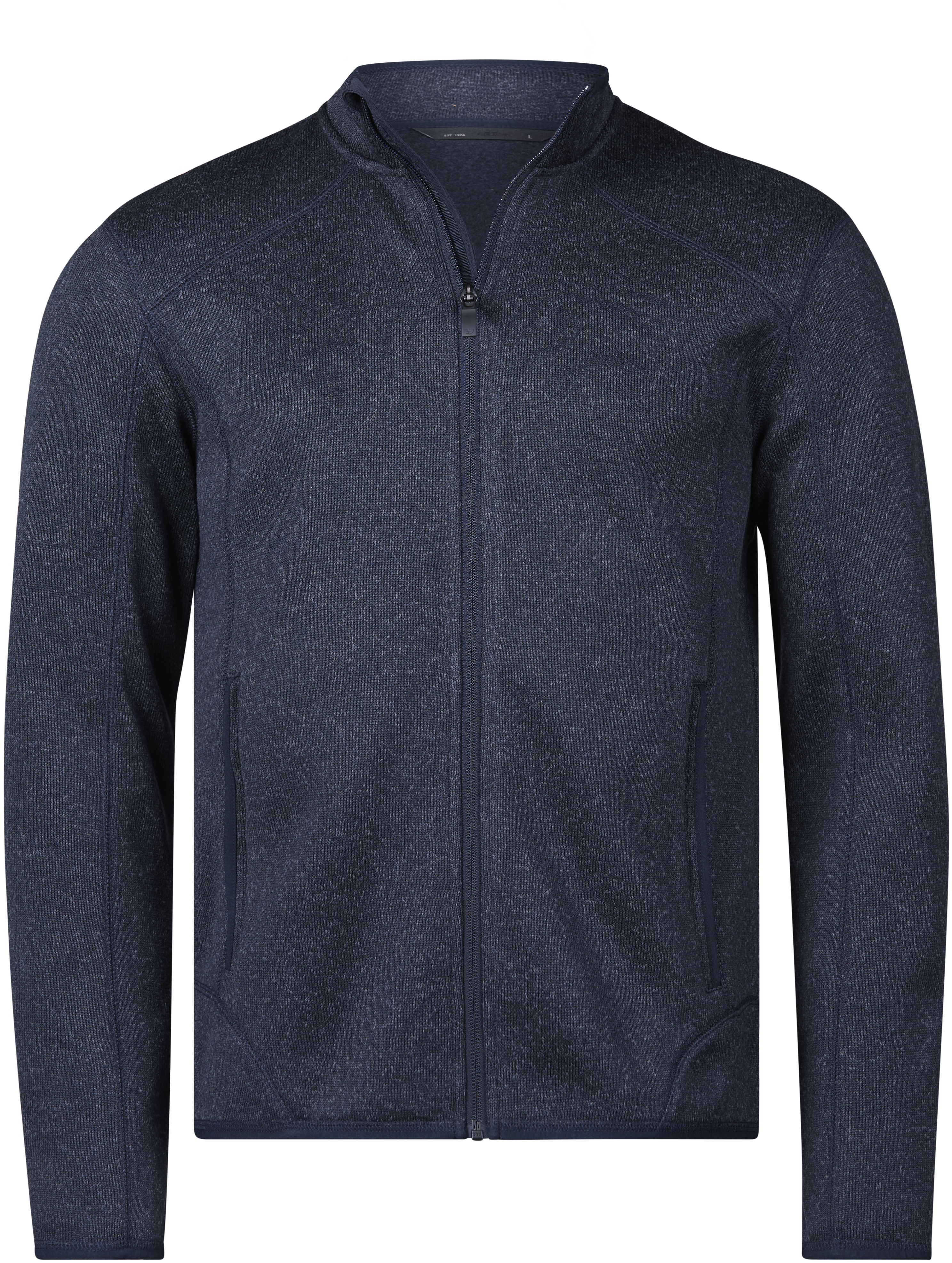 Outdoor Fleece, fleecejacka för herrar från Tee Jays i Marinblå melange