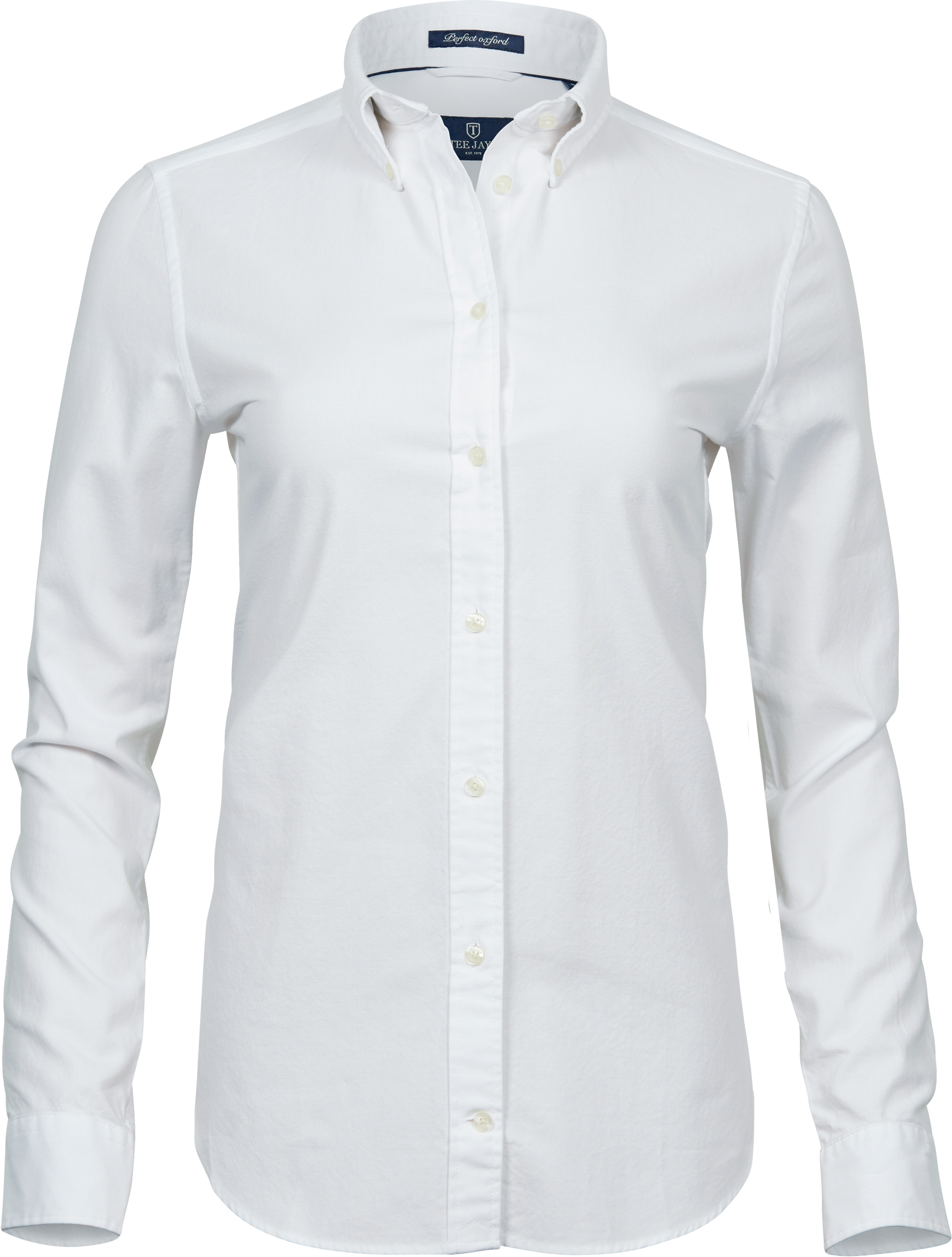 Perfect Oxford Shirt, skjorta för damer från Tee Jays i Vit