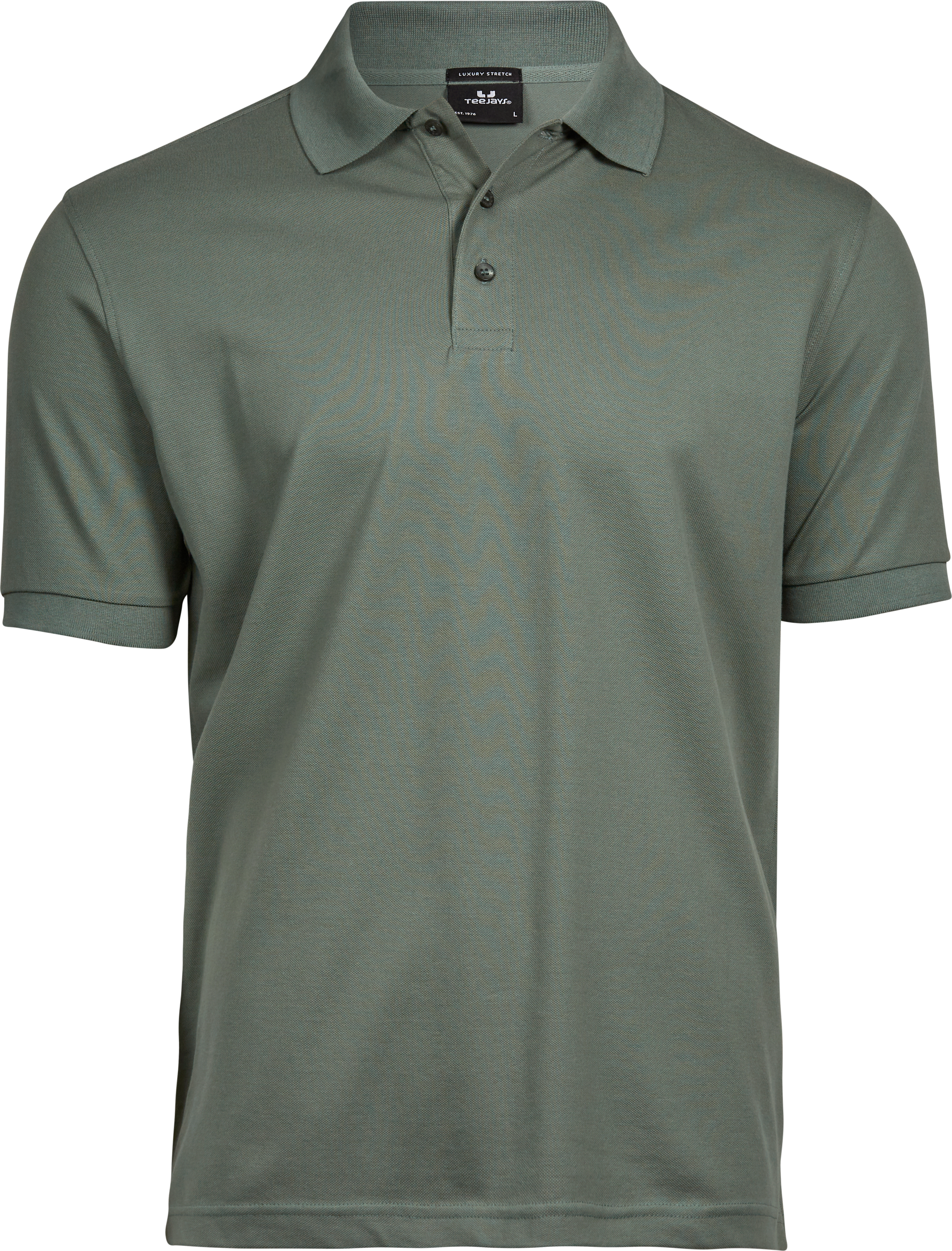 Luxury Stretch Polo, piké för herrar från Tee Jays i Lövgrön