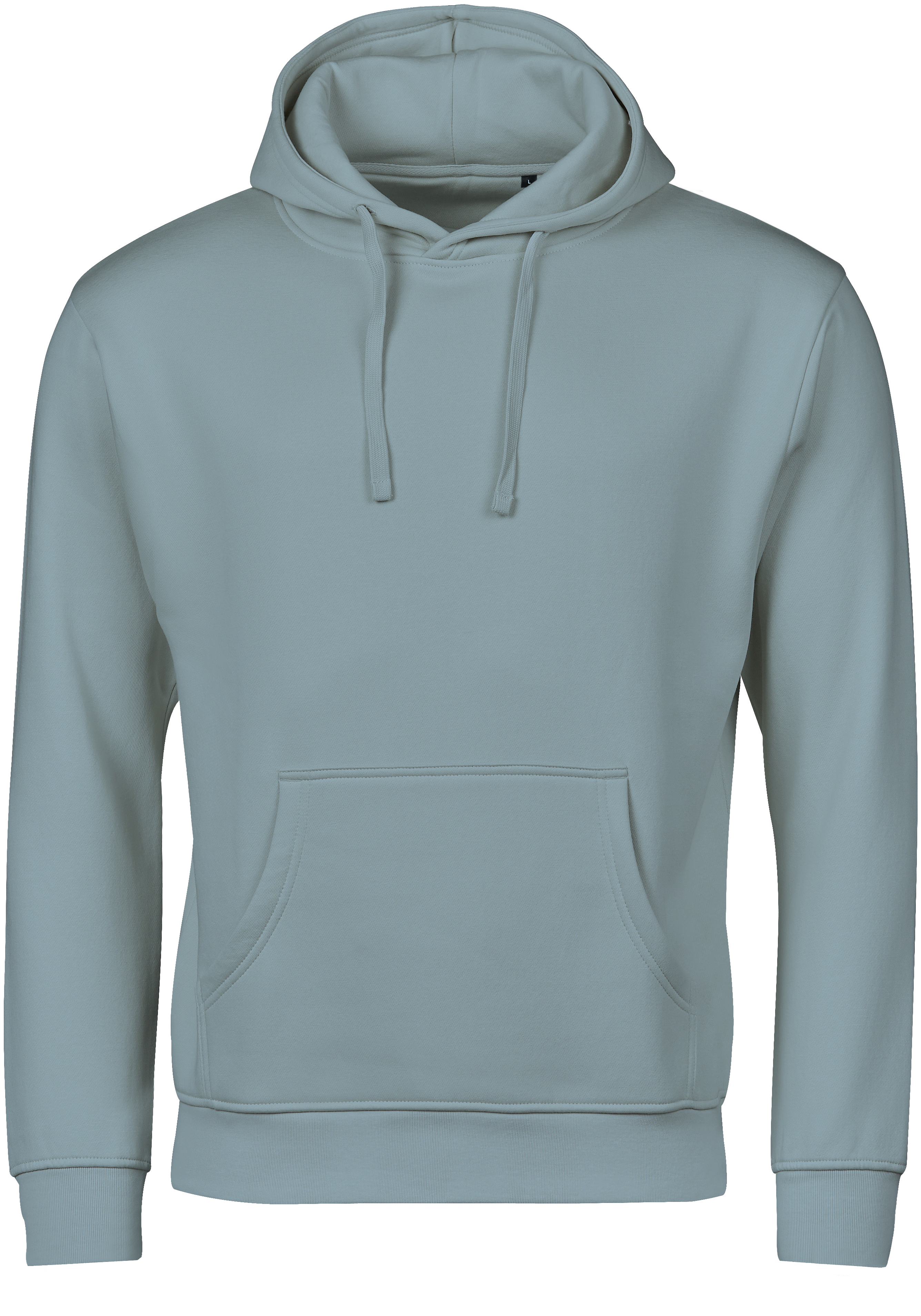 Unlabeled Hoodie, huvtröja unisex från Tee Jays i Dimblå