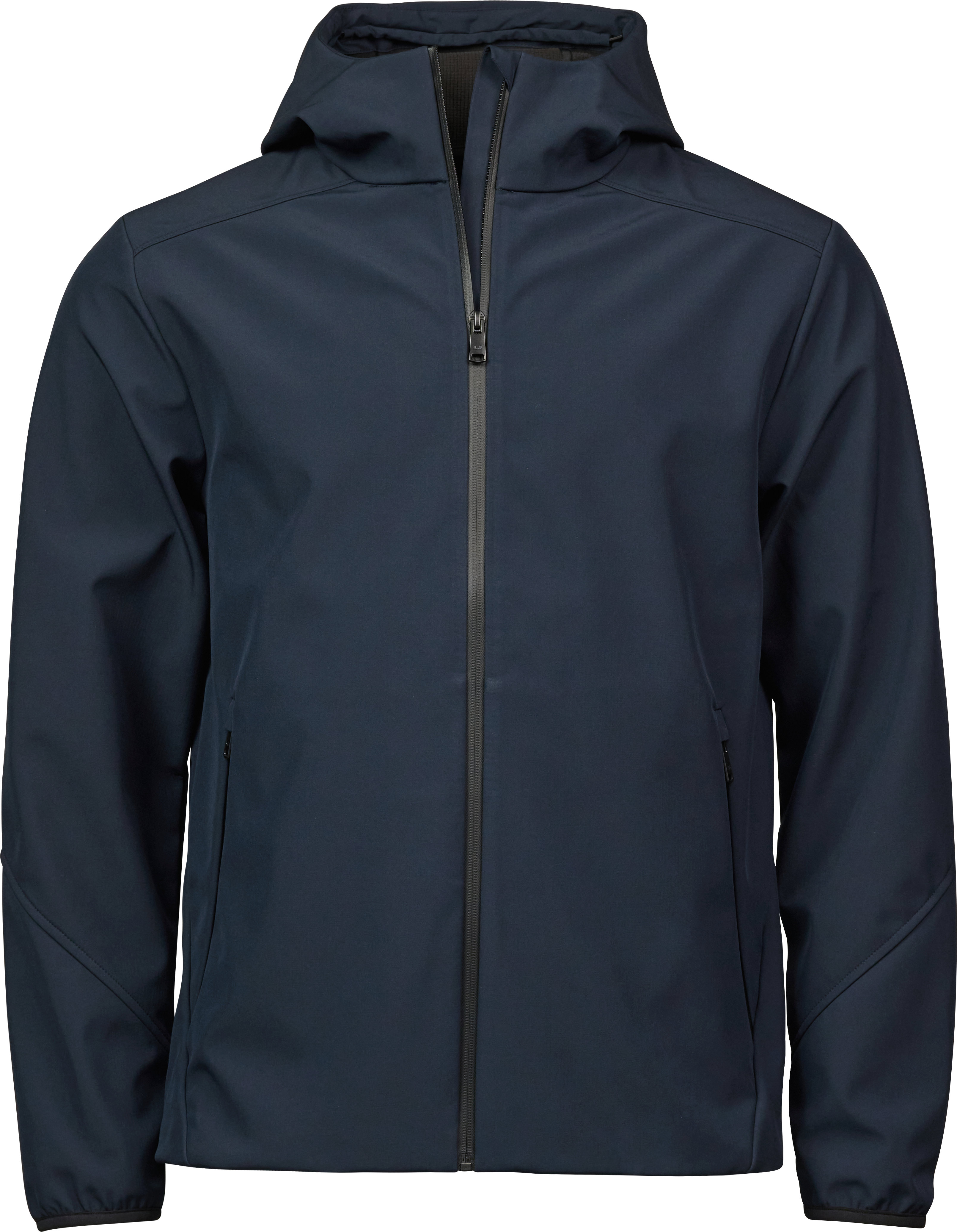 Performance Hooded Softshell, softshelljacka för herrar från Tee Jays i Djup marinblå