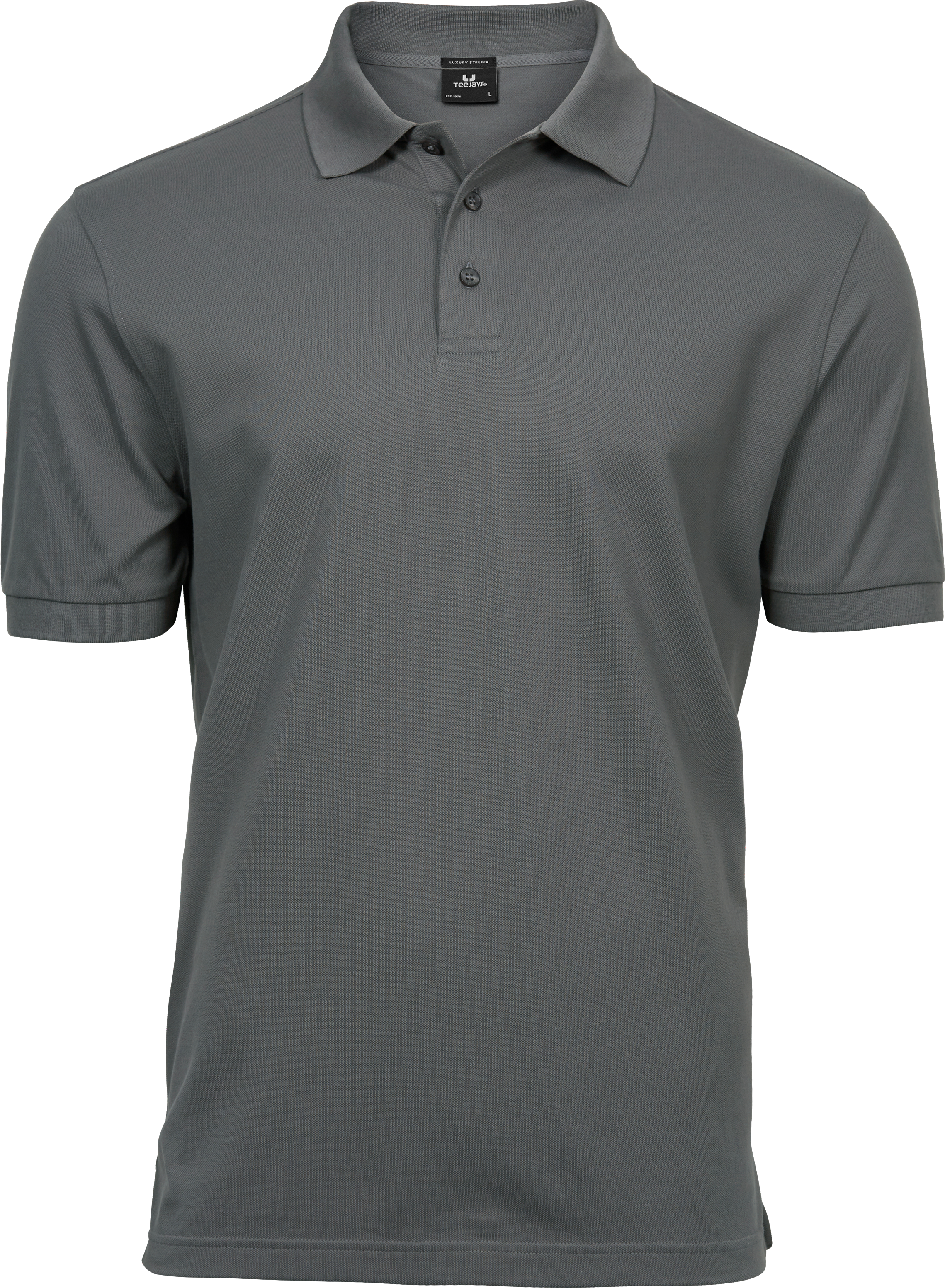 Luxury Stretch Polo, piké för herrar från Tee Jays i Pudergrå