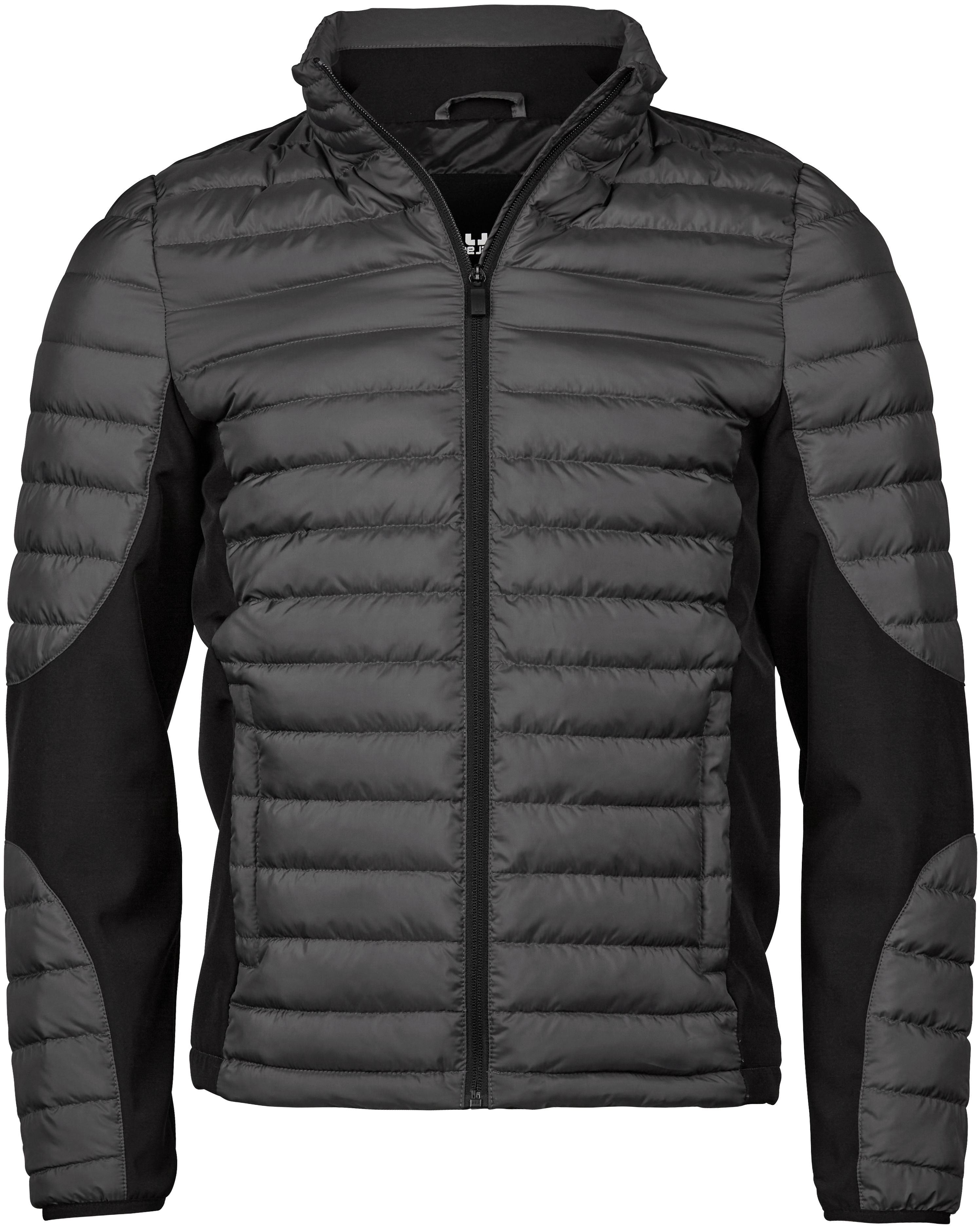 Crossover Jacket, jacka för herrar från Tee Jays i Rymdgrå/Svart