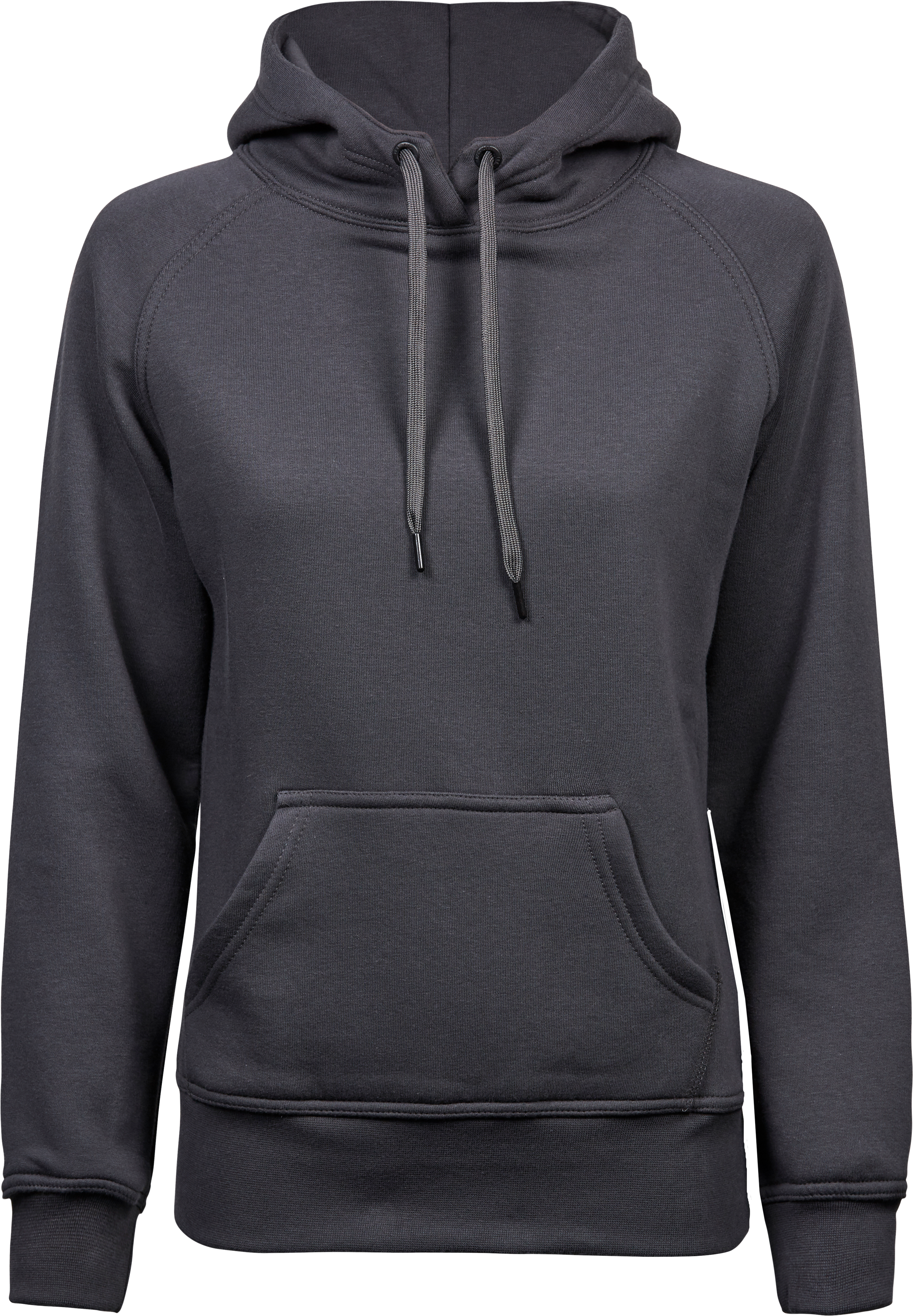 Hooded Sweatshirt, huvtröja för damer från Tee Jays i Mörkgrå
