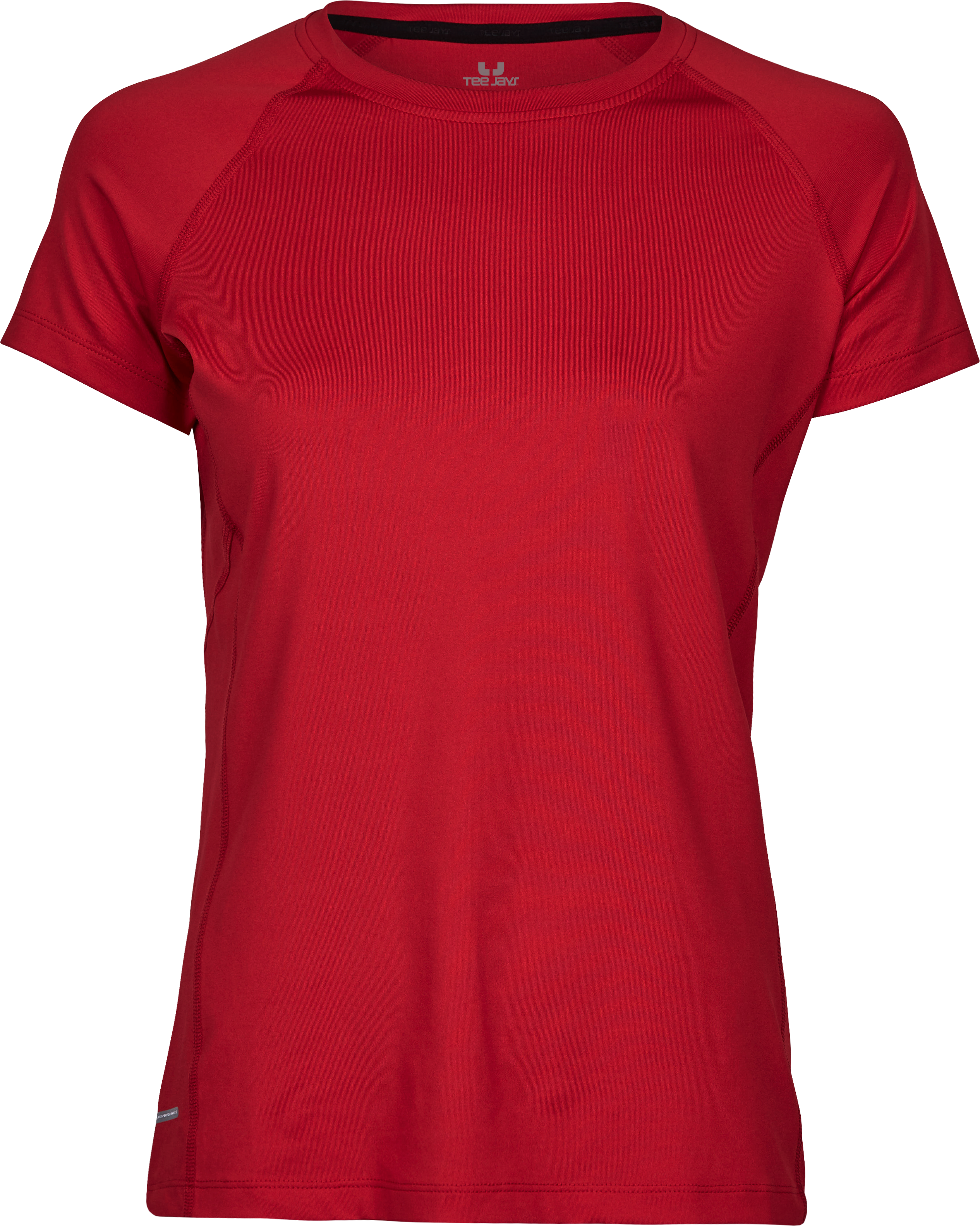 CoolDry Tee, t-shirt för damer från Tee Jays i Röd