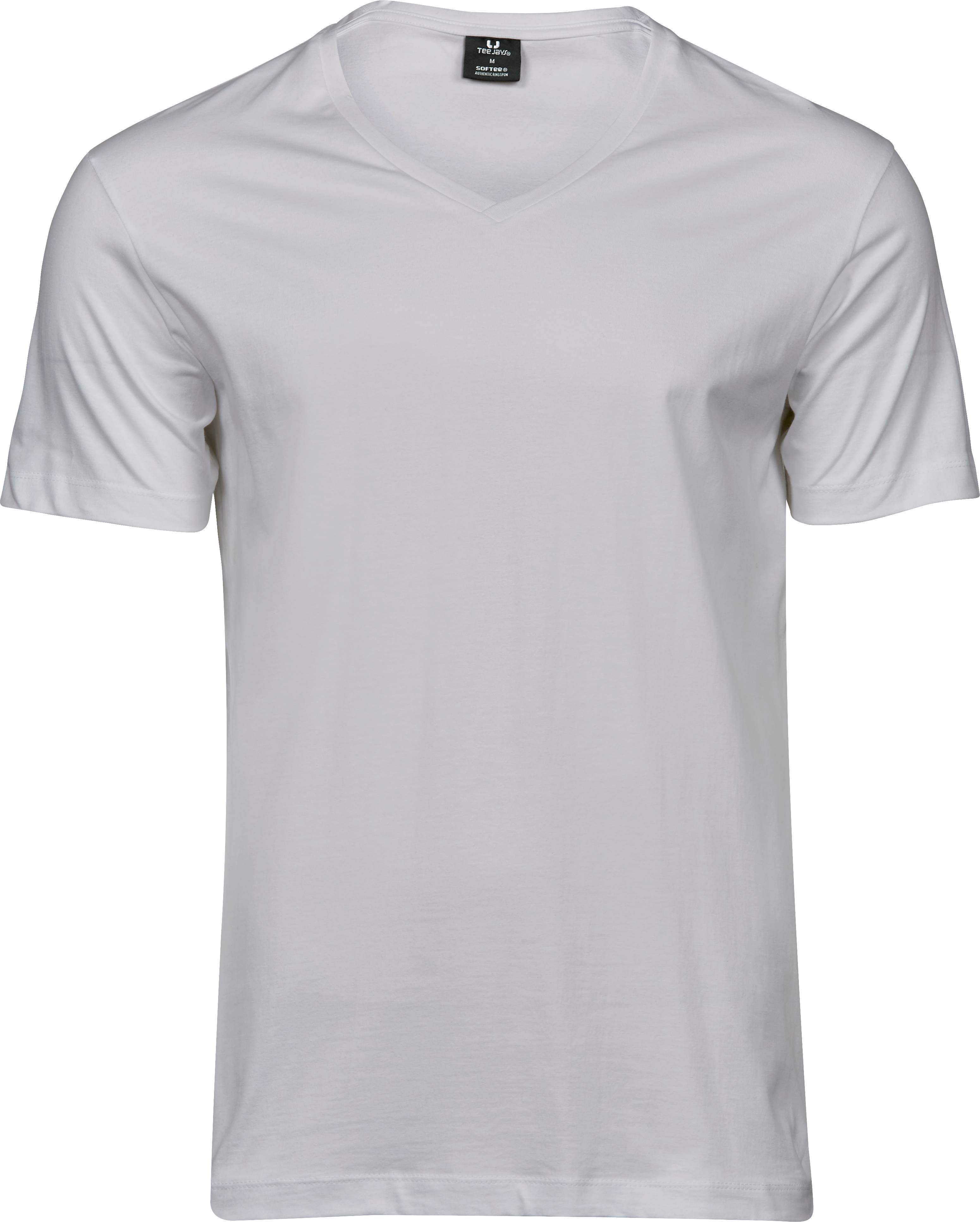 Fashion V-Neck Sof Tee, t-shirt för herrar från Tee Jays i Vit