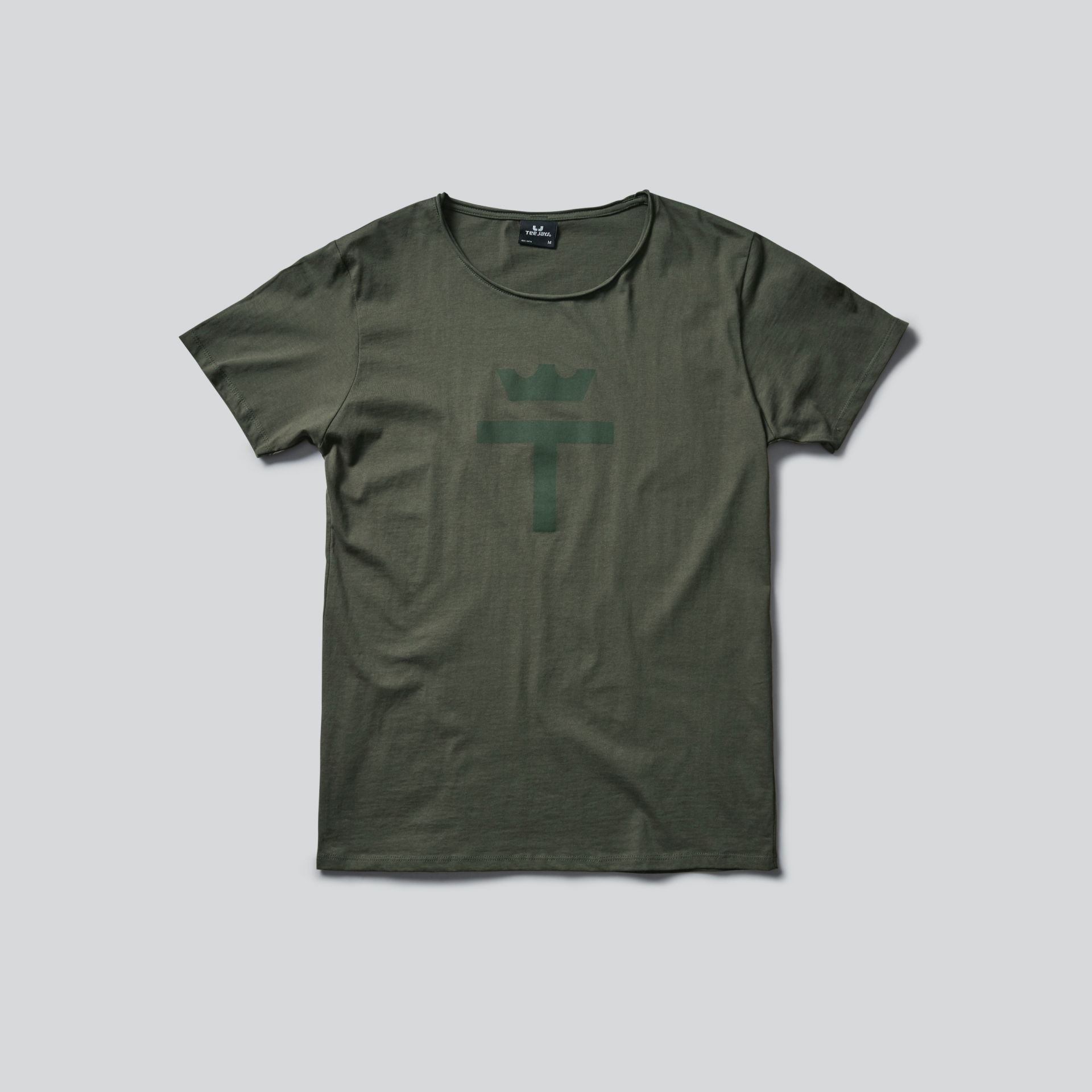 Tee Jays R5060.1D Crown Raw Edge Tee