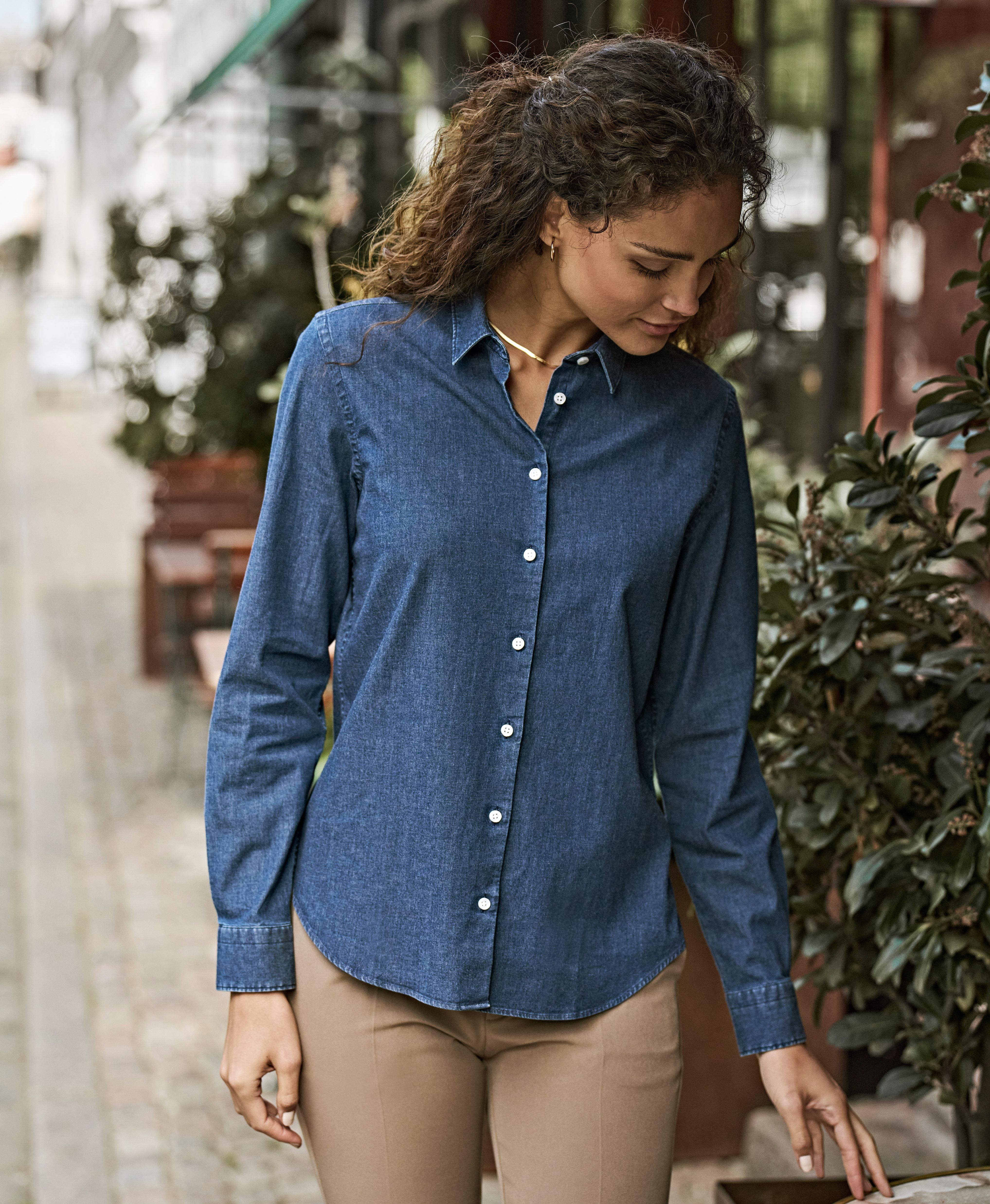 Tee Jays 4005 Women's Denim Shirt