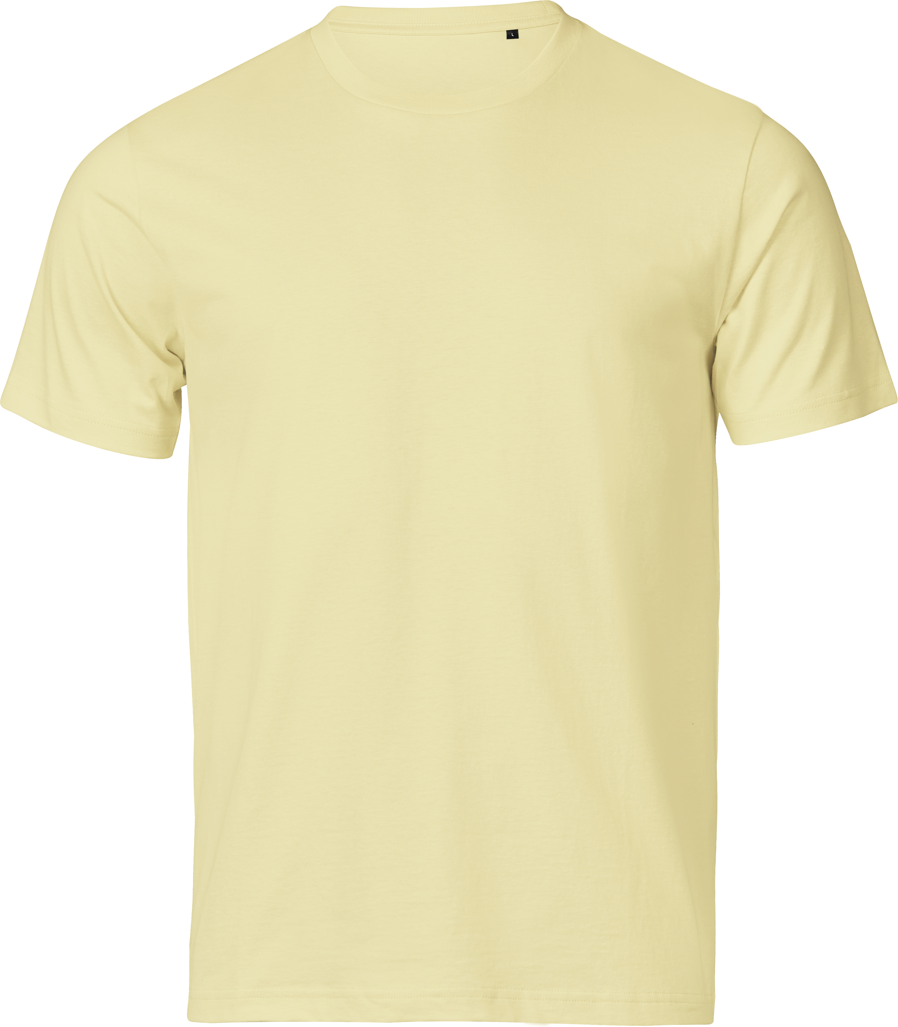 Unlabeled Luxury Tee, t-shirt unisex från Tee Jays i Solgul