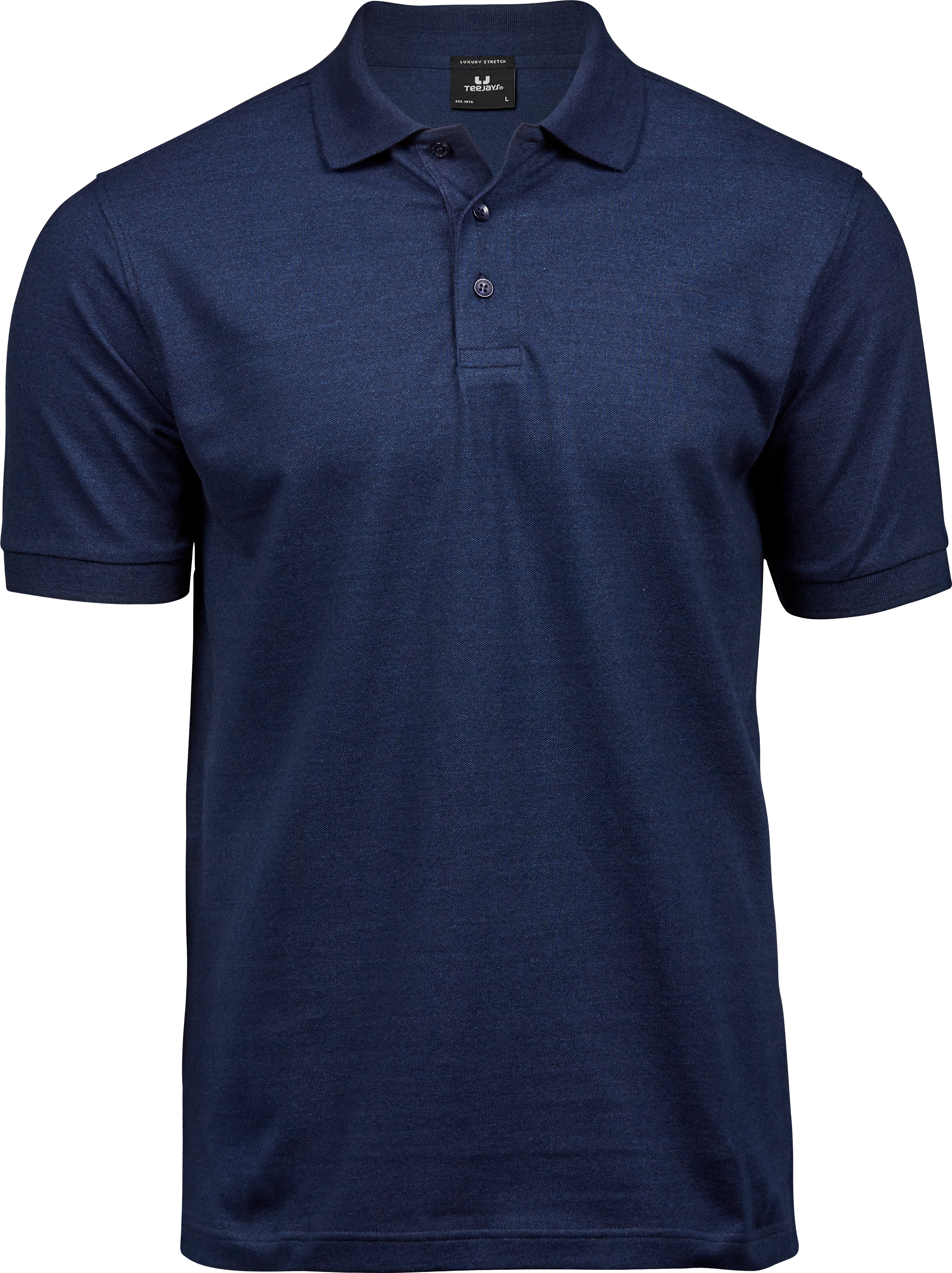 Luxury Stretch Polo, piké för herrar, denim från Tee Jays