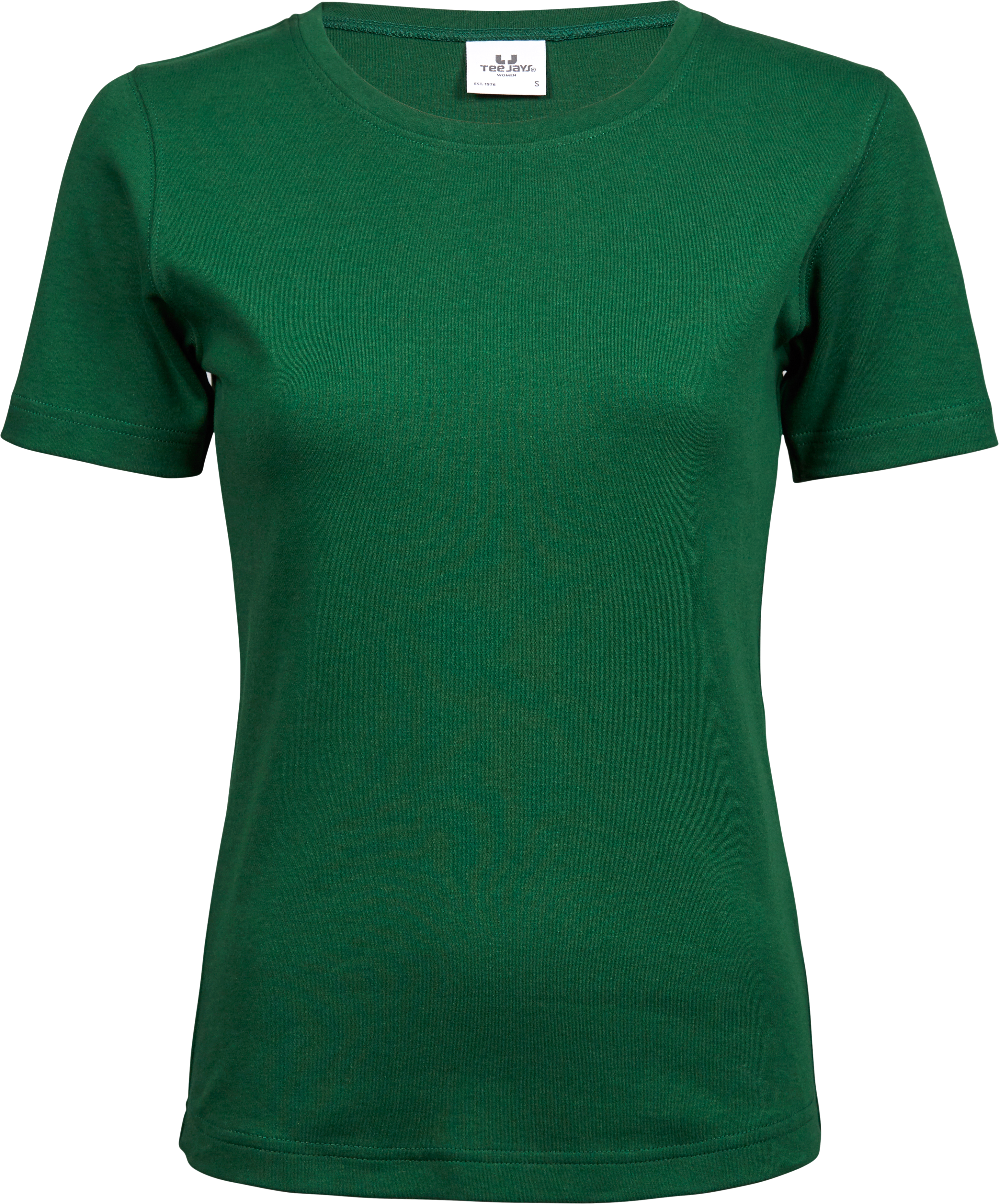 Interlock Tee, t-shirt för damer från Tee Jays i Skogsgrön