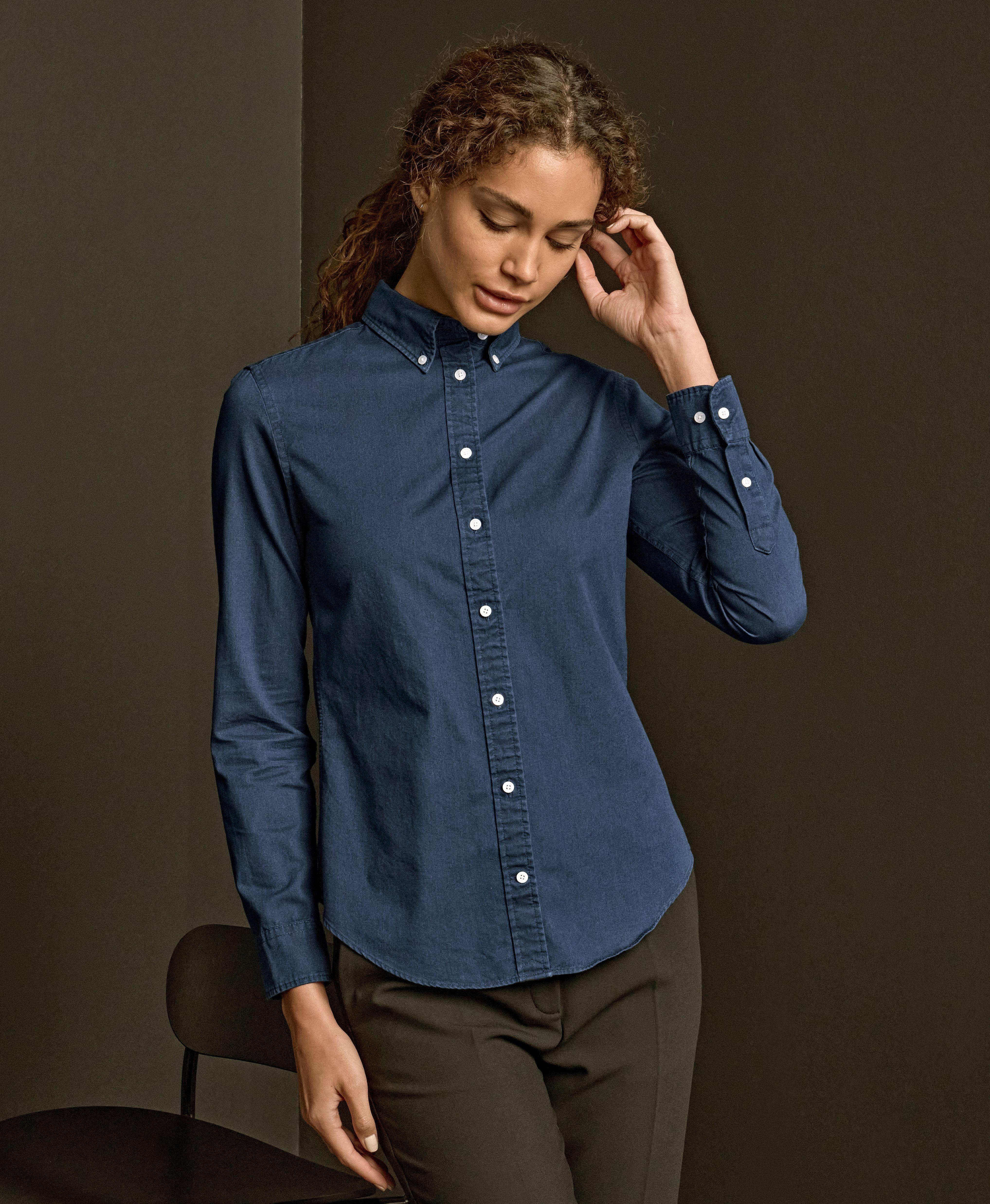 Tee Jays 4003 Women's Casual Twill Shirt