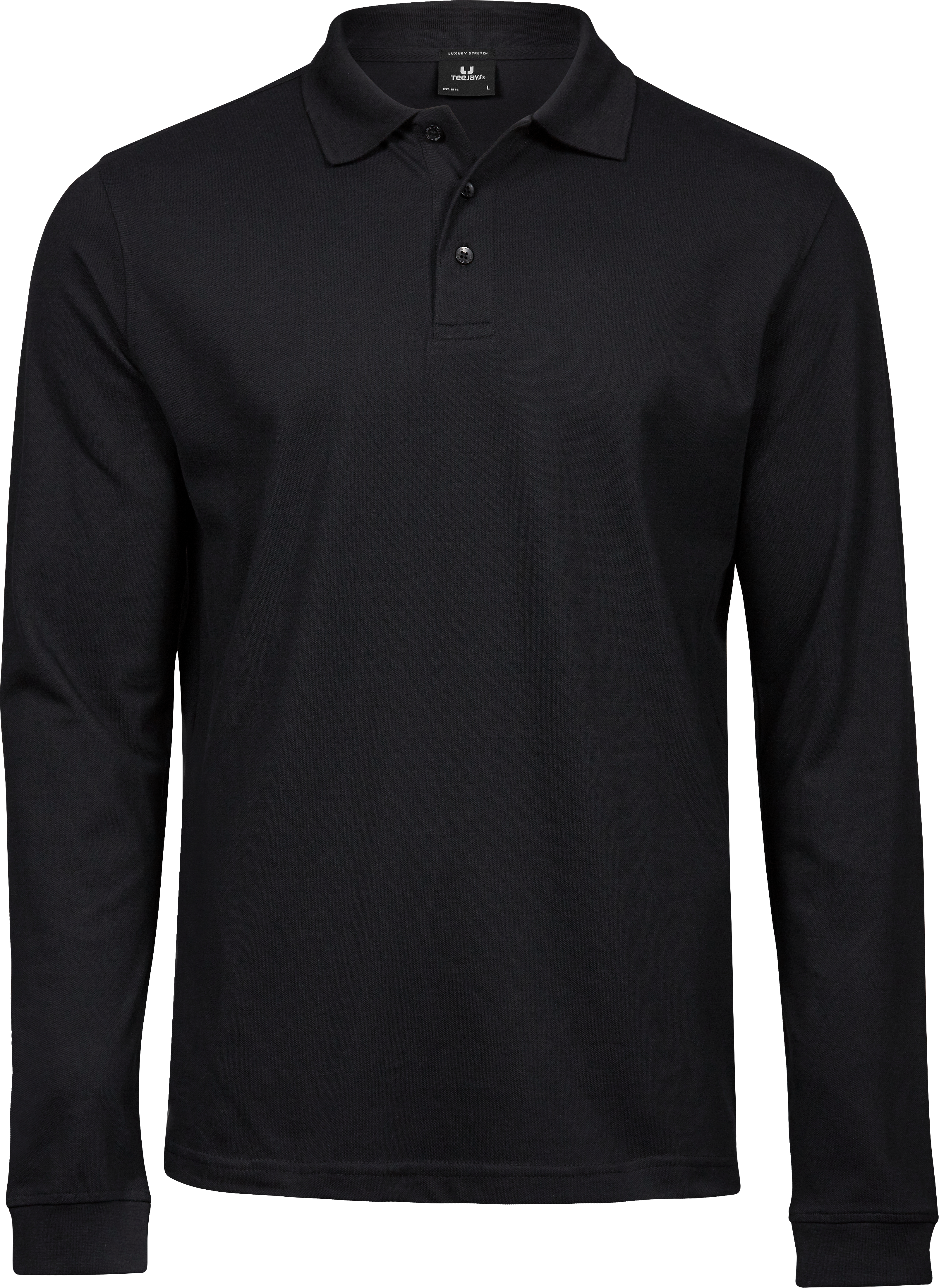 Luxury Stretch Long Sleeve Polo, piké för herrar från Tee Jays