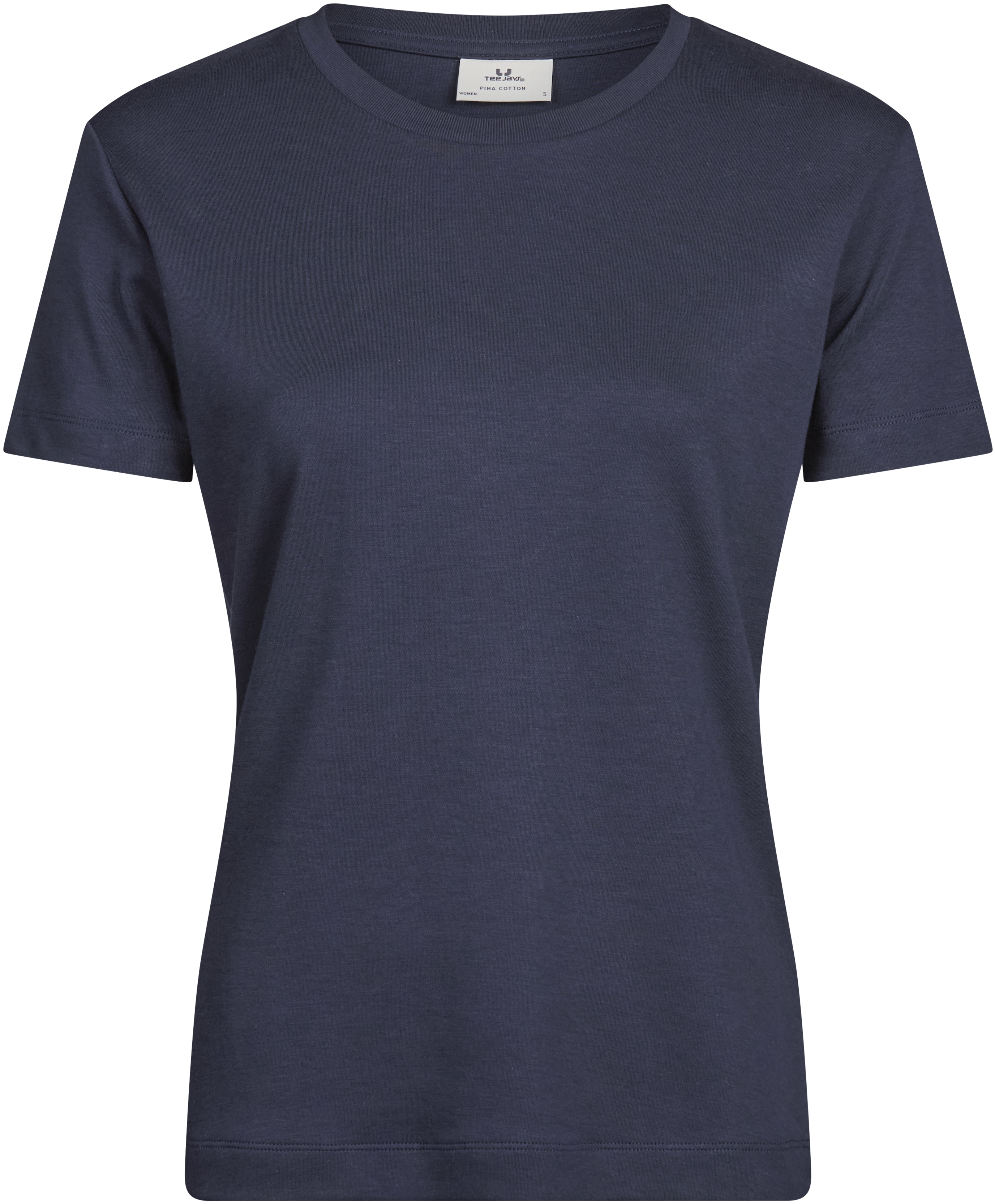 Pima Cotton Tee, t-shirt för damer från Tee Jays i Marinblå