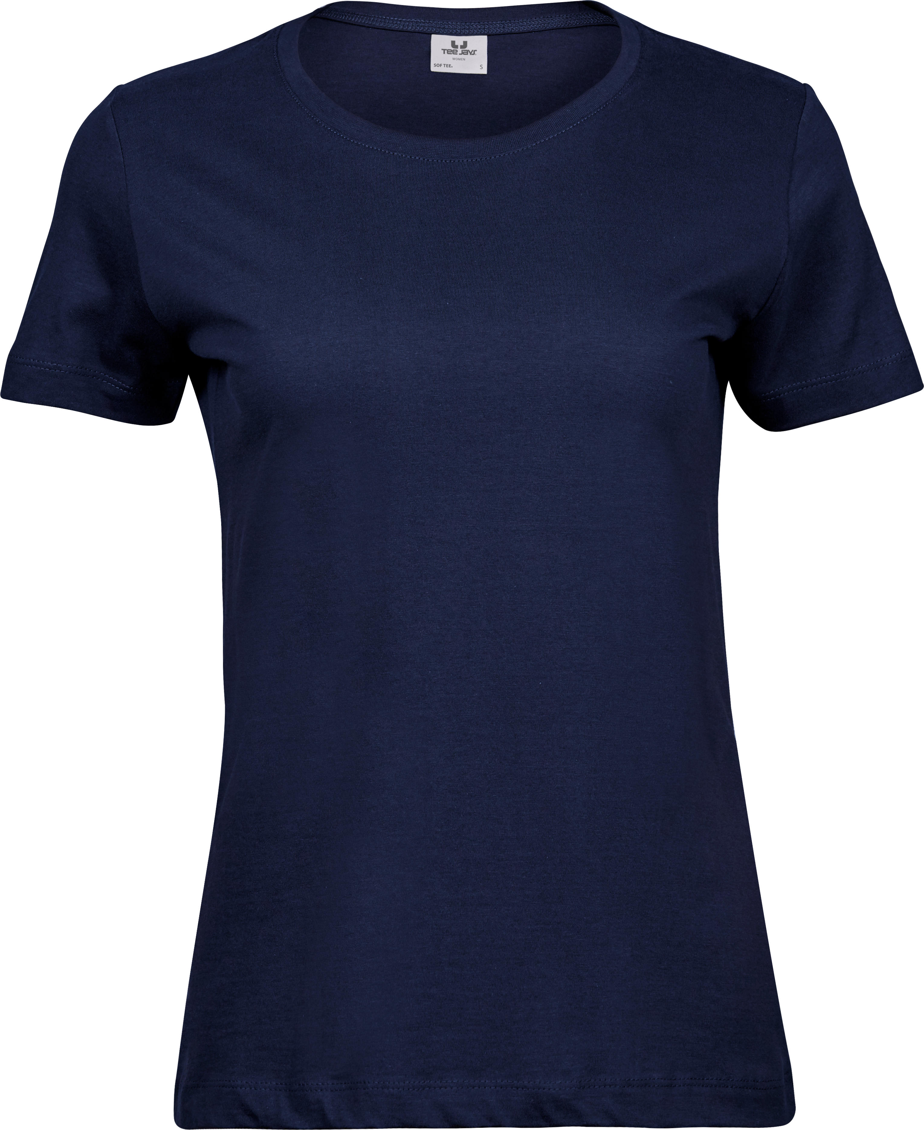 Sof Tee, t-shirt för damer från Tee Jays i Marinblå